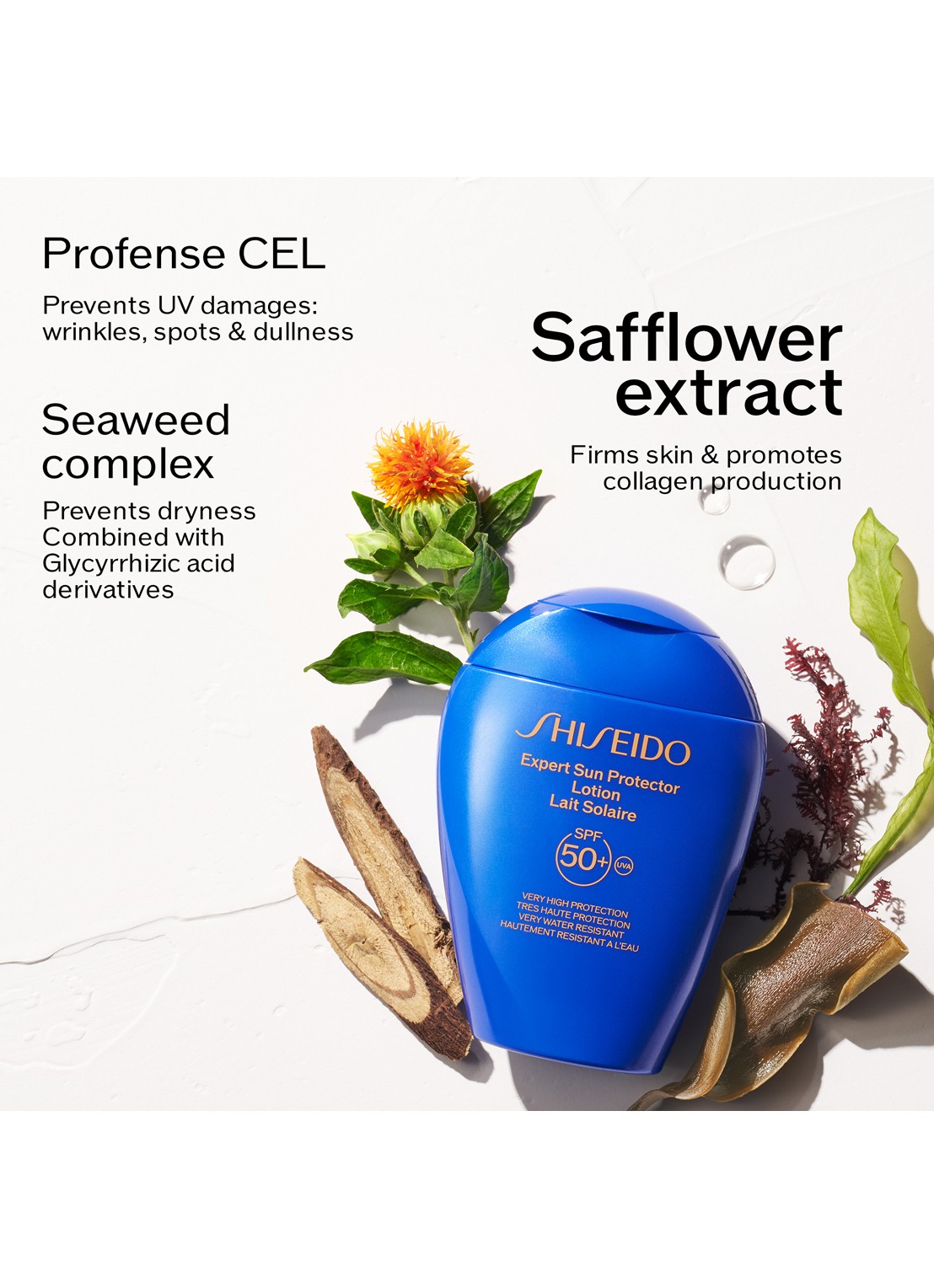 Shiseido Expert Sun Protector Lotion SPF 50+ - zonnebrand  - detail 6 undefined