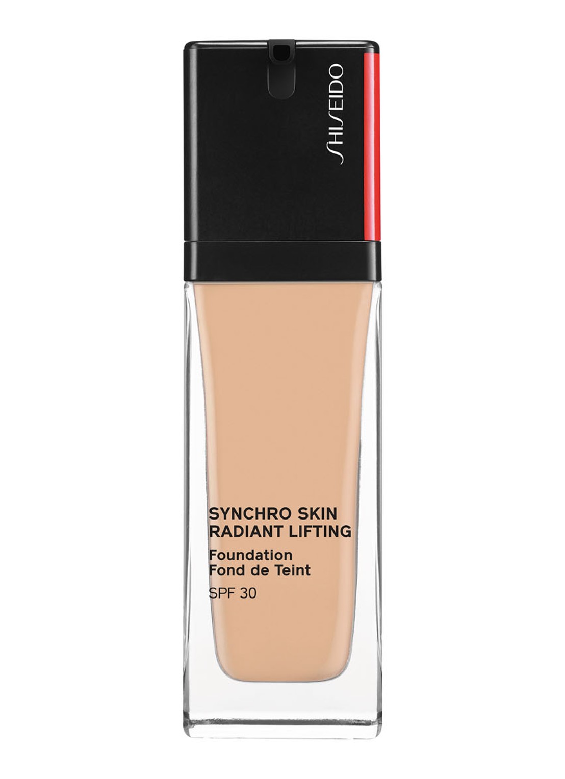 Shiseido Synchro Skin Radiant Lifting - vloeibare foundation - voorkant 240 quartz