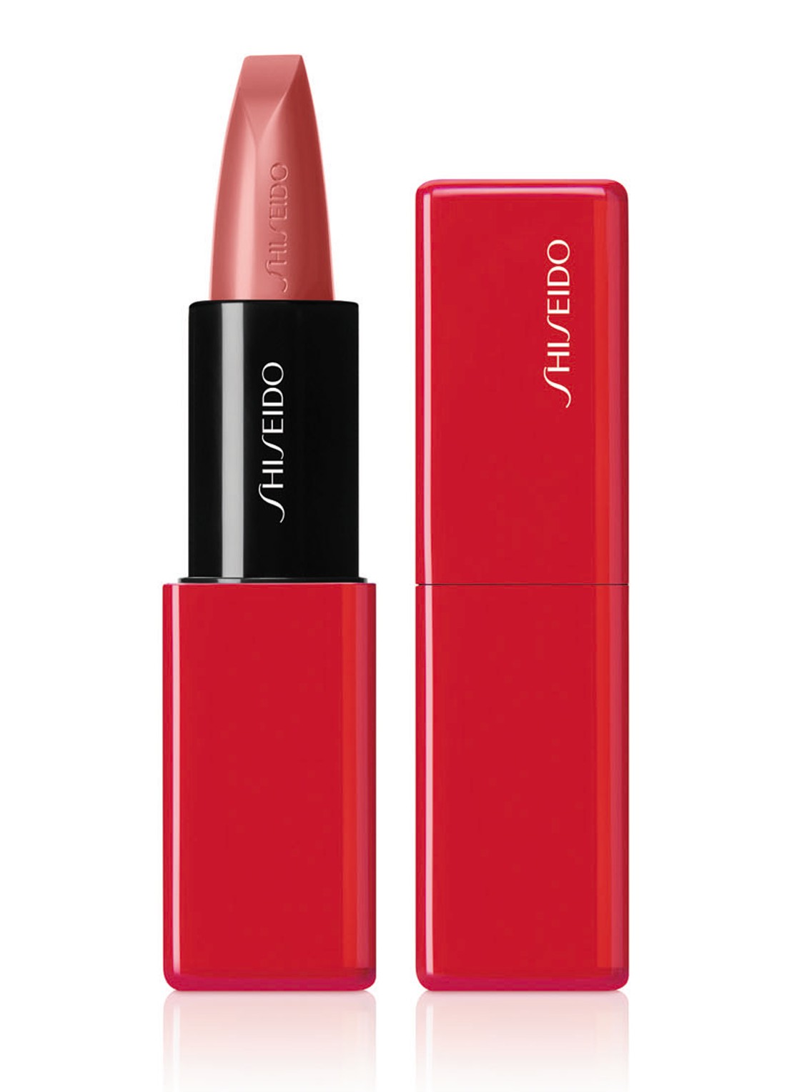 Shiseido Technosatin Gel Lipstick - voorkant data stream 404
