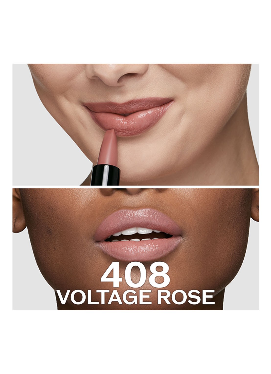 Shiseido Technosatin Gel Lipstick - detail 5 voltage rose 408