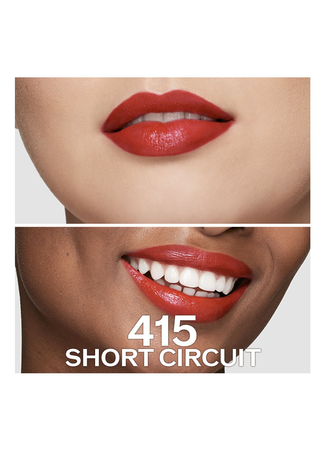 Shiseido Technosatin Gel Lipstick - detail 3 short circuit 415