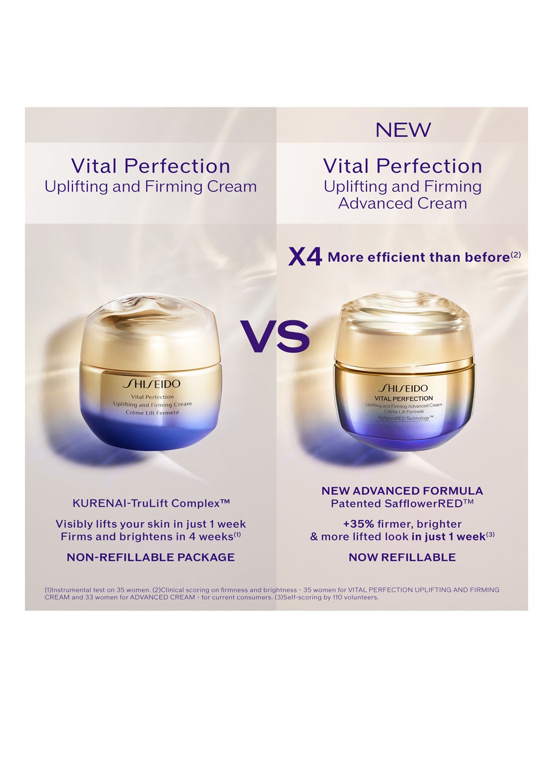 Shiseido Uplifting And Firming Advanced Cream Refill - dag- en nachtcrème navulling - detail 4 undefined
