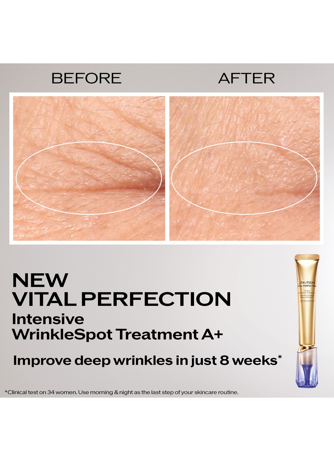 Shiseido Vital Perfection Intensive Wrinklespot Treatment A+ - serum - achterkant 7 undefined