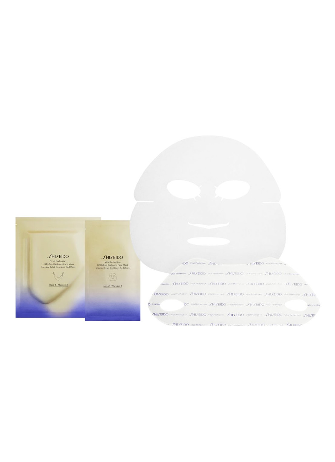 Shiseido Vital Perfection LiftDefine Radiance Face Mask - gezichtsmasker 6 sets - voorkant undefined