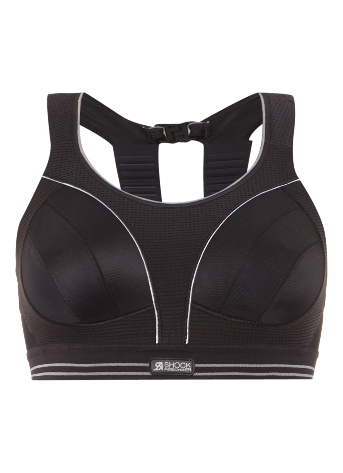 Shock Absorber Ultimate Run sport bh - voorkant 2 zwart