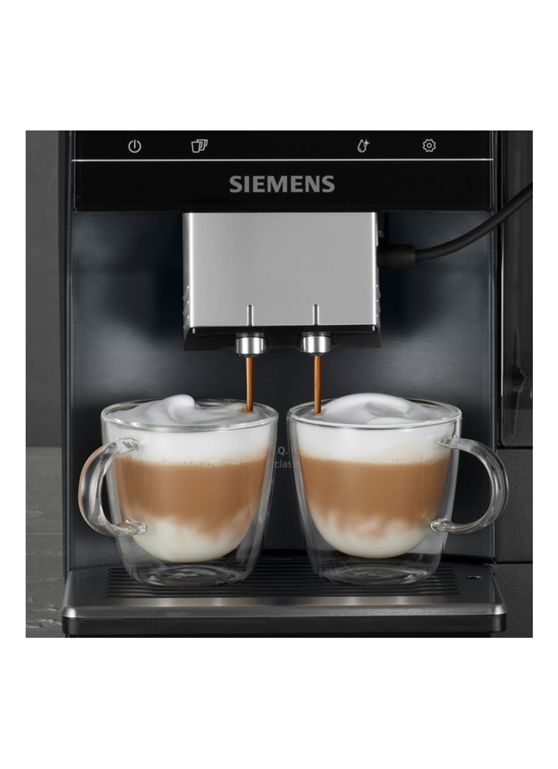 Siemens EQ.700 Classic espressomachine volautomaat TP705R01 - detail 2 donkergrijs
