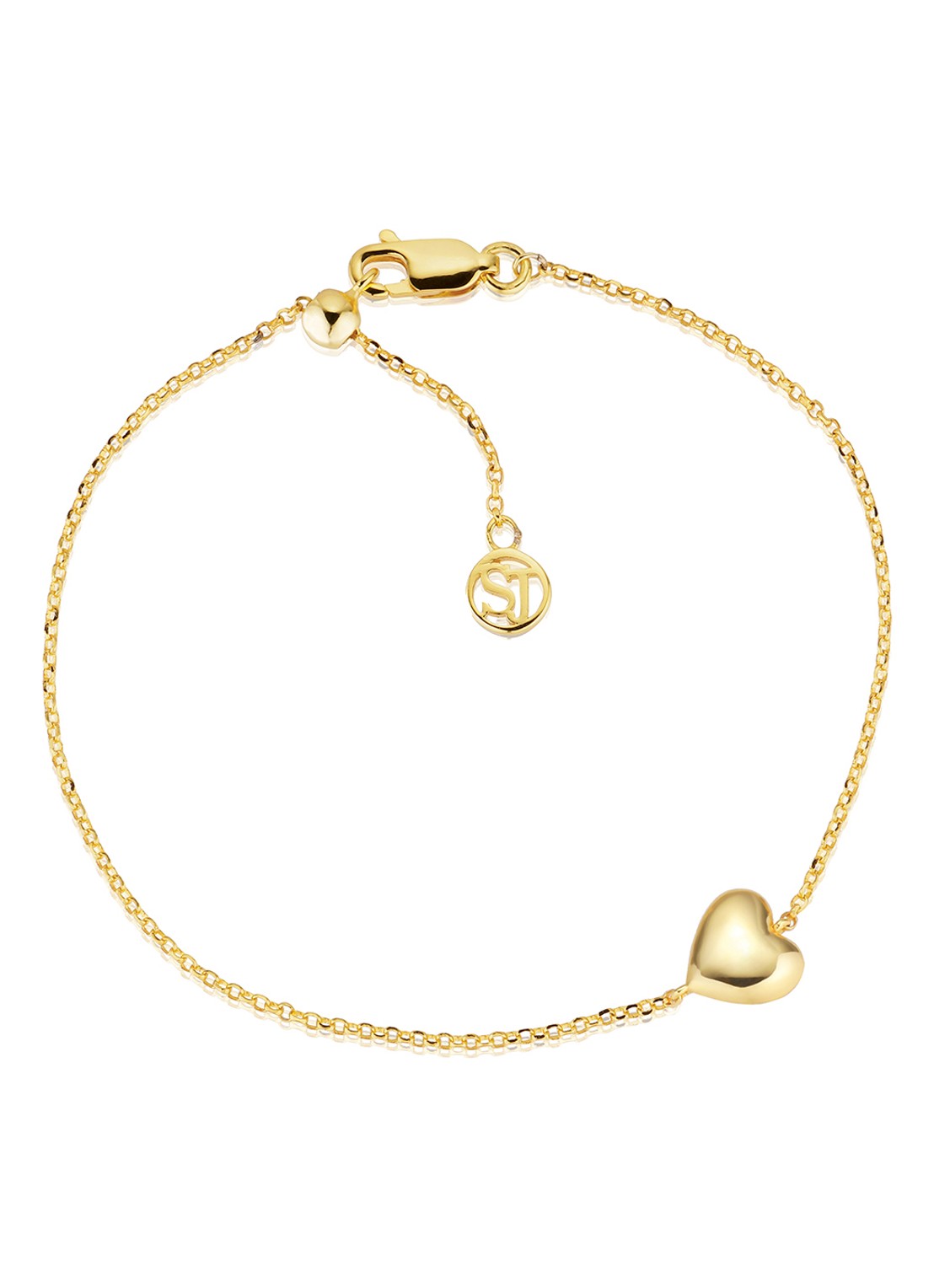 Sif Jakobs Caro armband verguld  - detail goud