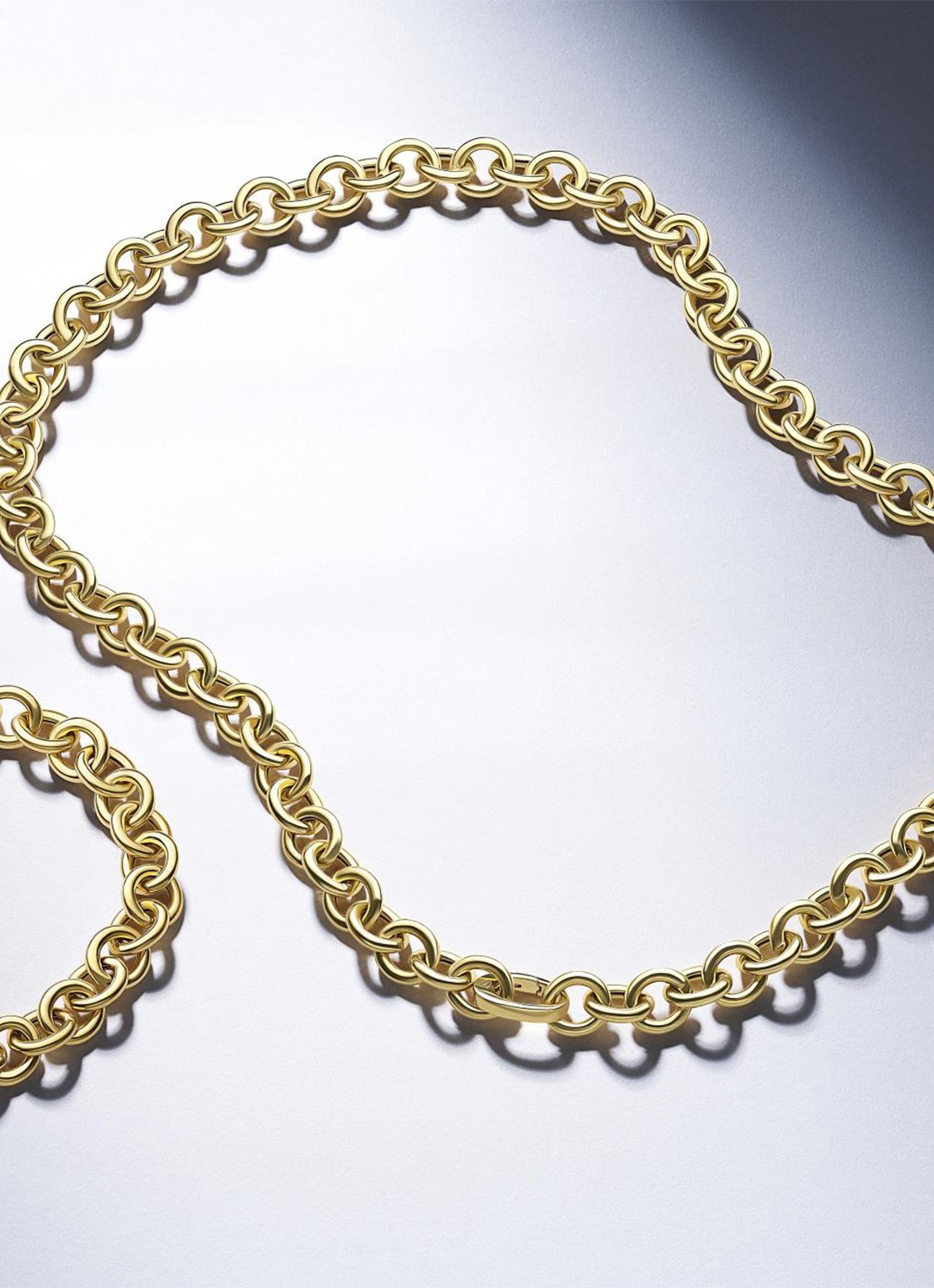 Sif Jakobs Carrara ketting verguld  - detail 2 goud