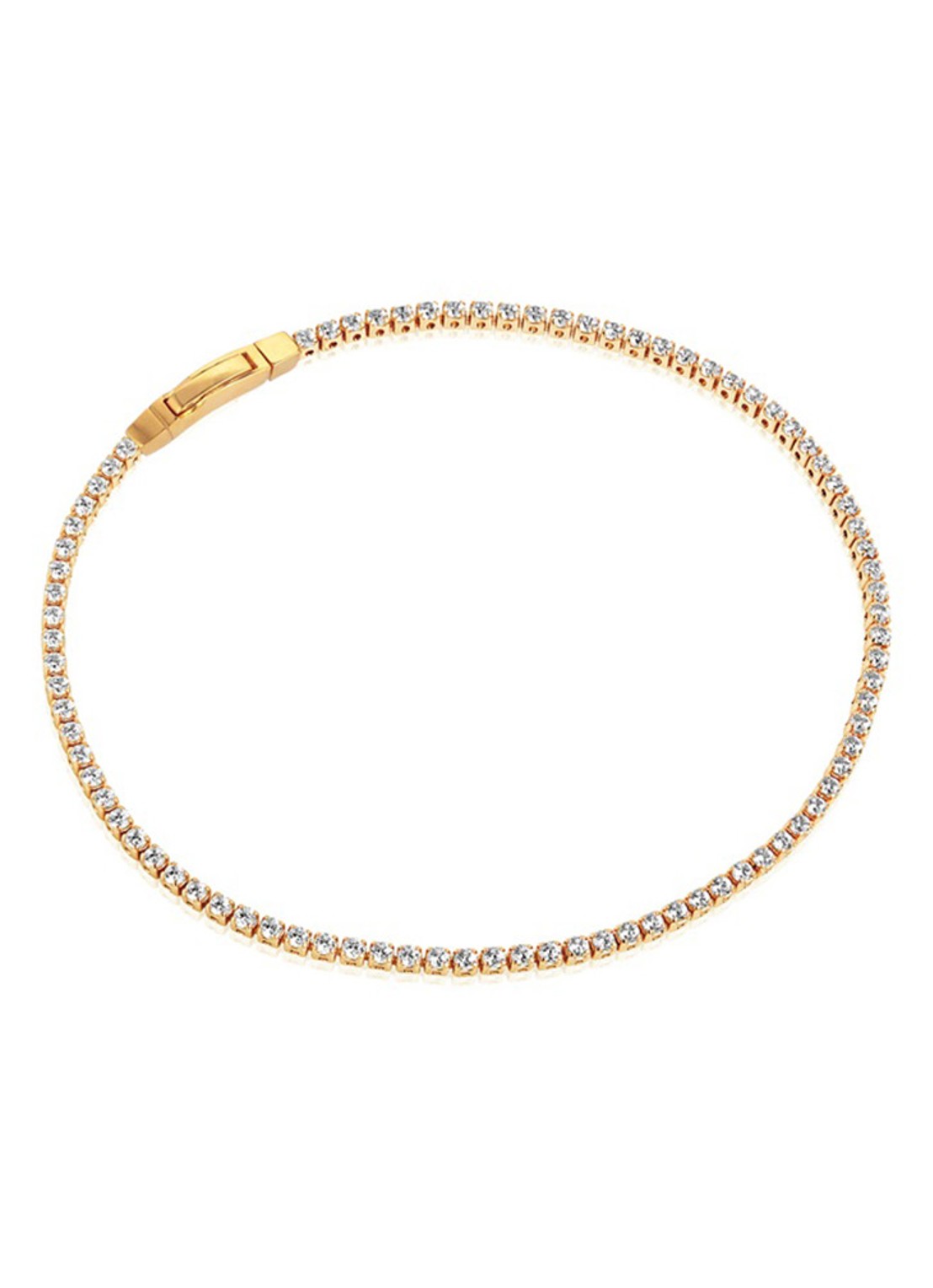 Sif Jakobs Ellera armband verguld  - voorkant wit