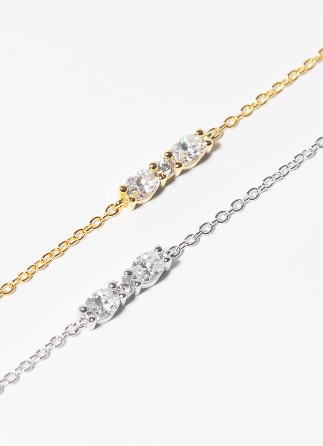 Sif Jakobs Ellera Ovale armband verguld - detail goud