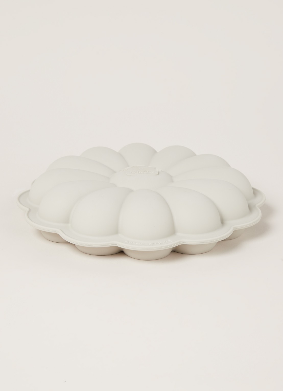 Silikomart Primavera bakvorm van siliconen 22 cm  - voorkant 2 lichtgrijs
