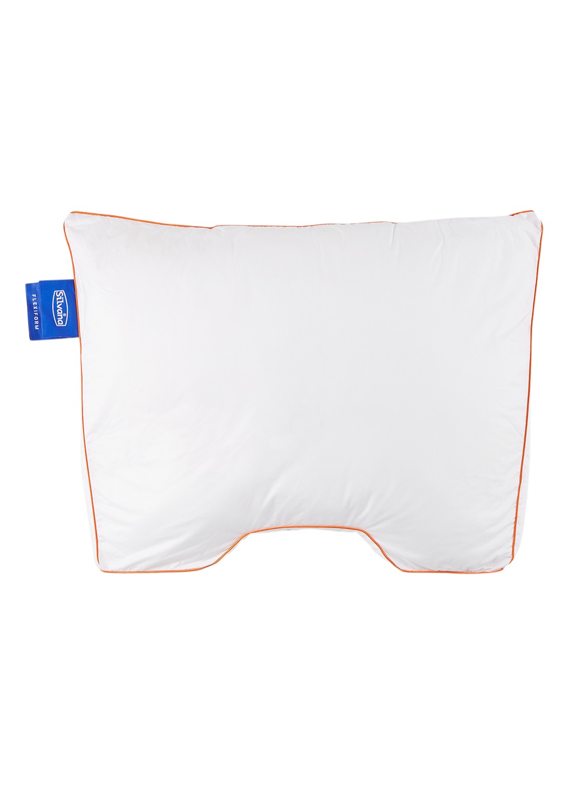 Silvana Flexiform zacht hoofdkussen 60 x 70 cm - voorkant wit