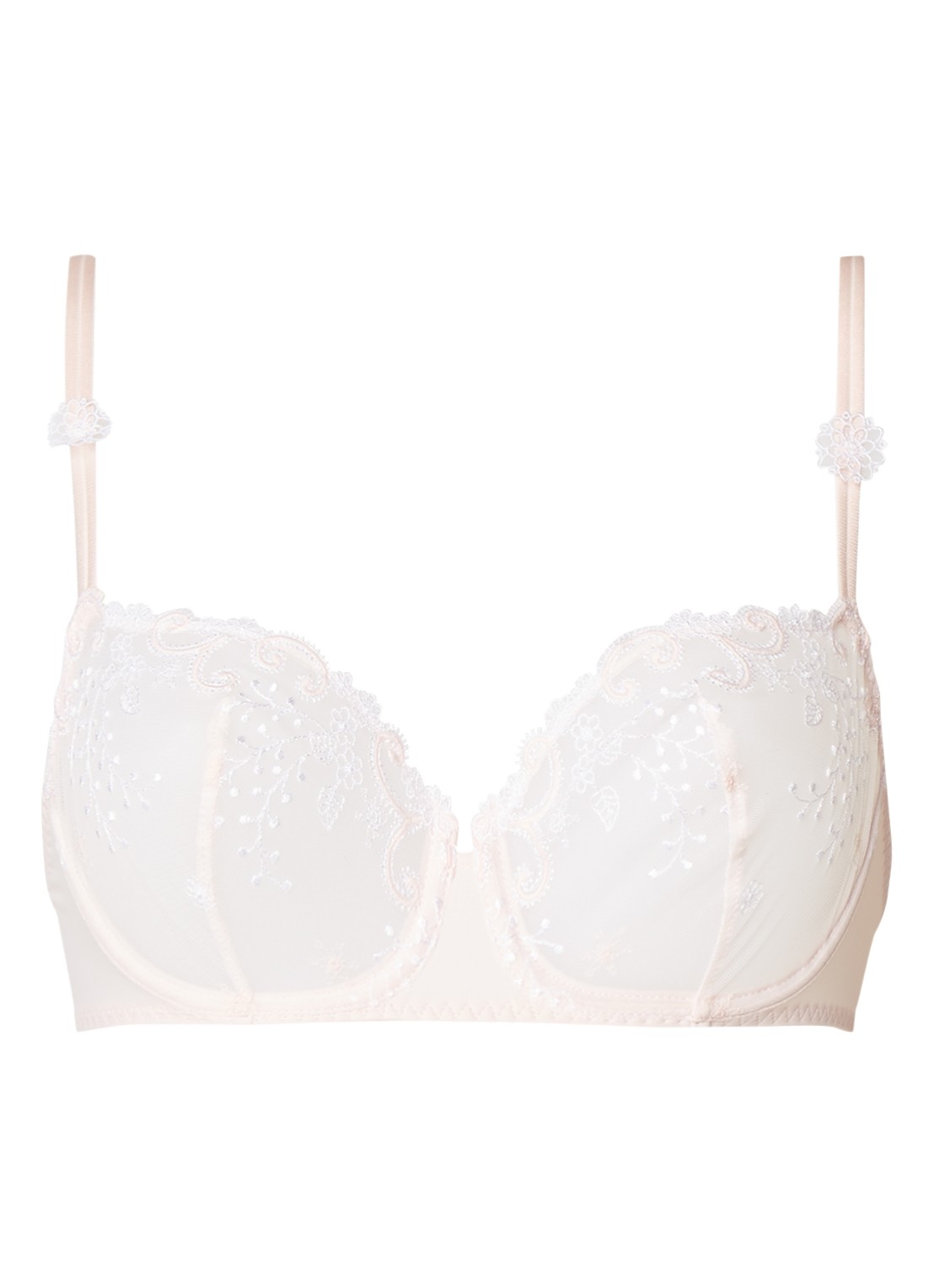 Simone Pérèle Delice balconette bh - voorkant 3 lichtroze