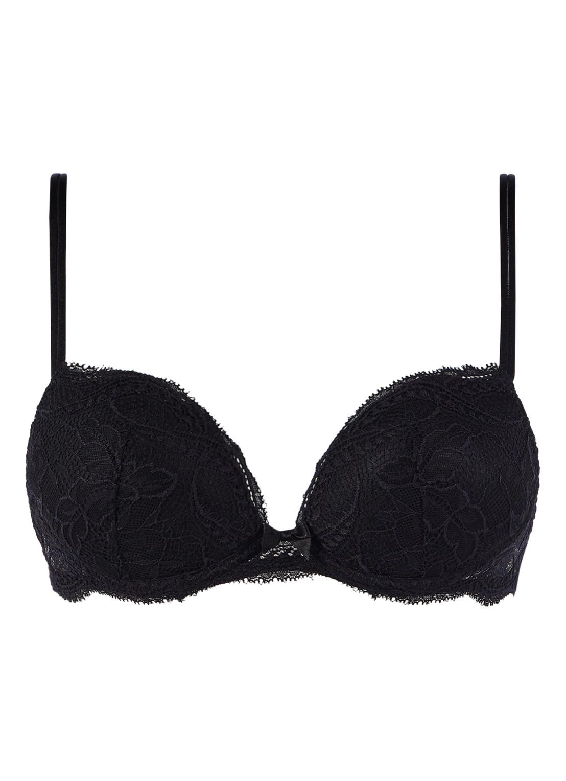 Simone Pérèle Eden push-up bh  - voorkant 2 zwart