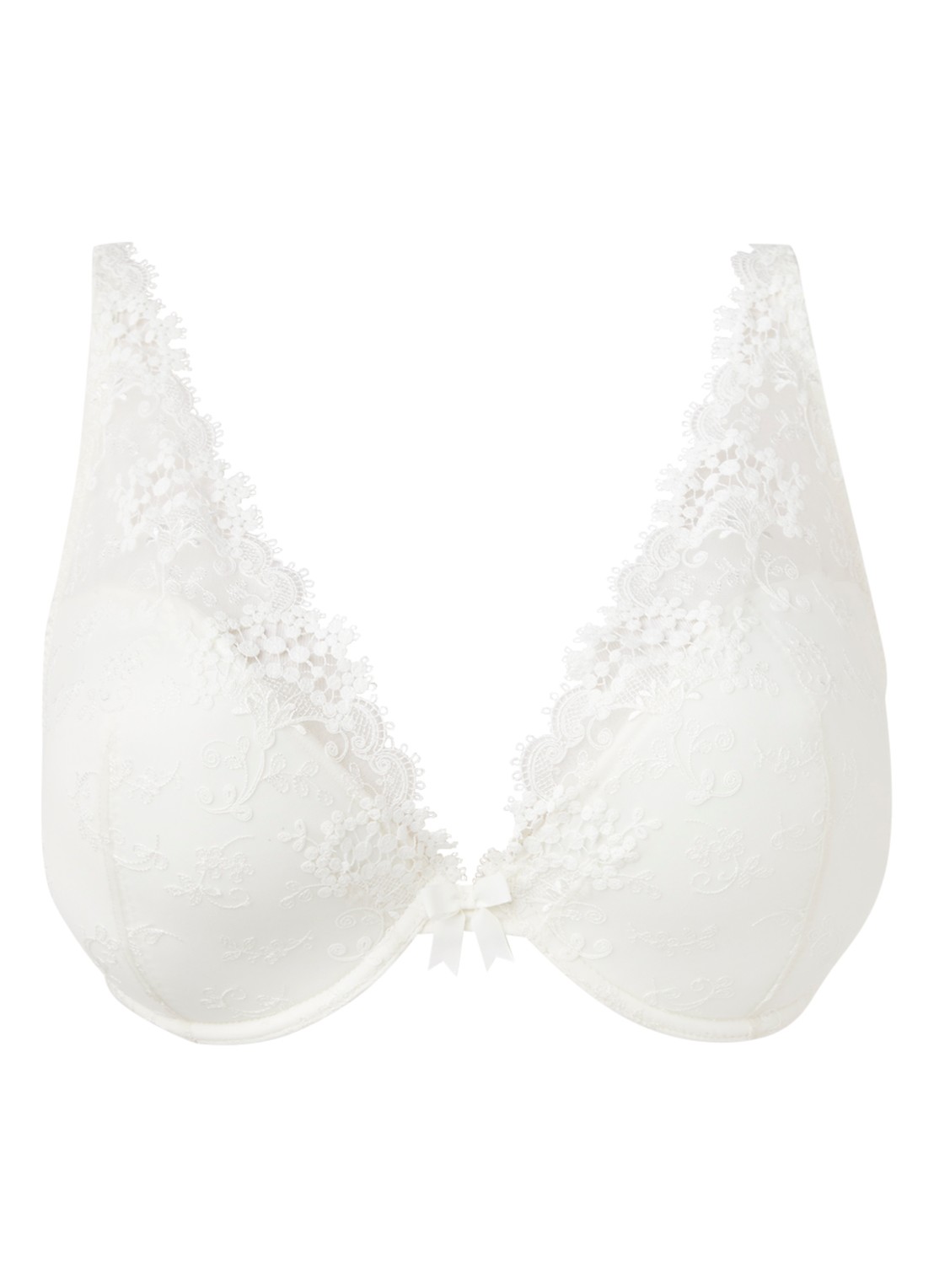 Simone Pérèle Wish push-up bh met kant - voorkant 5 ivoor