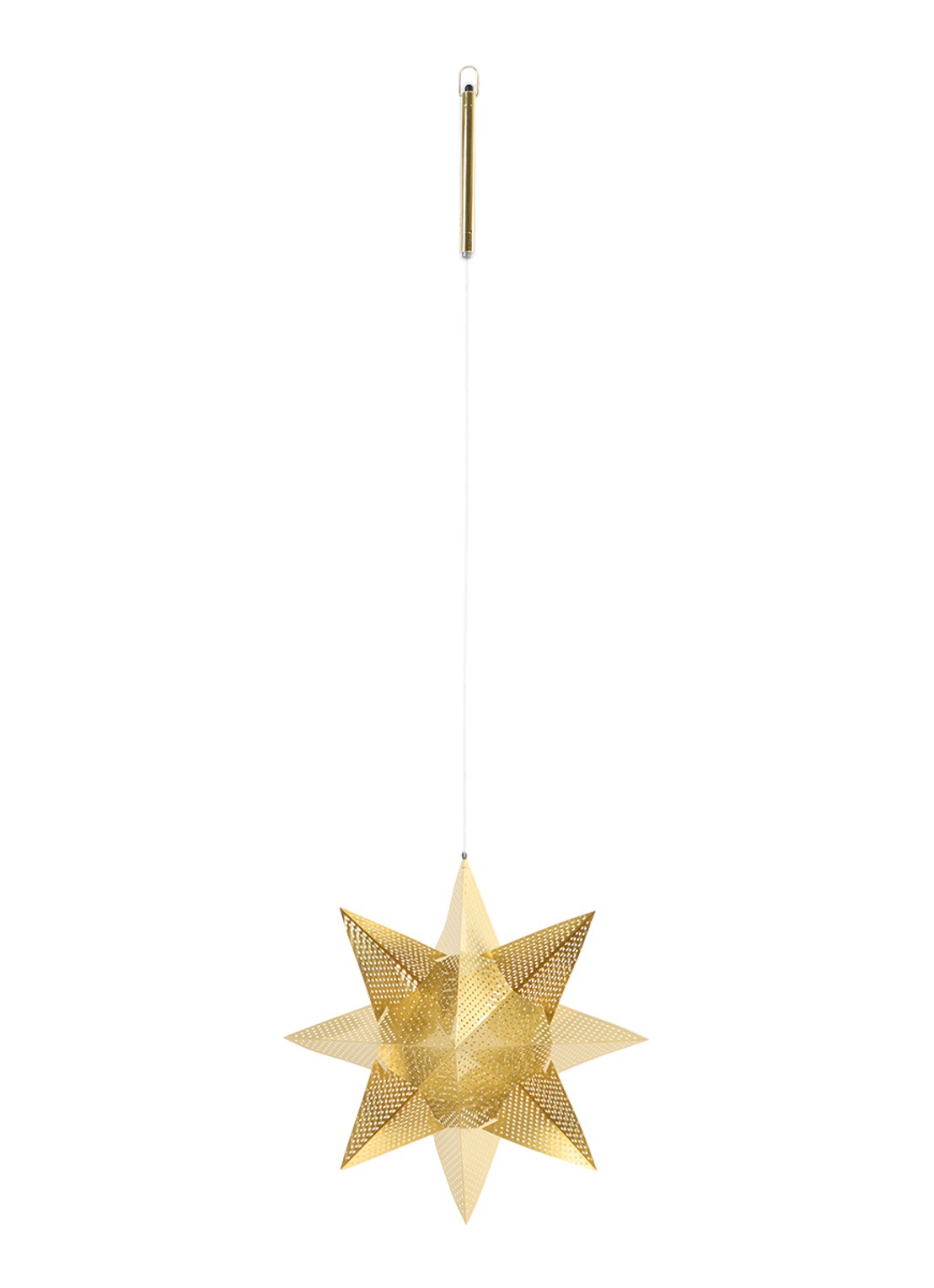 Sirius Lene Star lichtfiguur 33 cm - voorkant goud