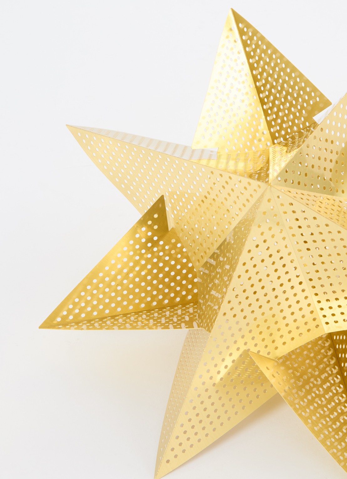 Sirius Lene Star lichtfiguur 33 cm - voorkant 2 goud