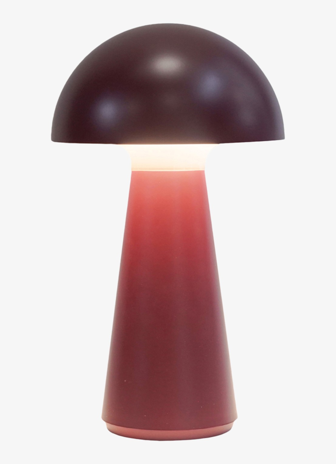 Sirius Sam tafellamp 29,5 x 17,5 cm - voorkant bordeauxrood