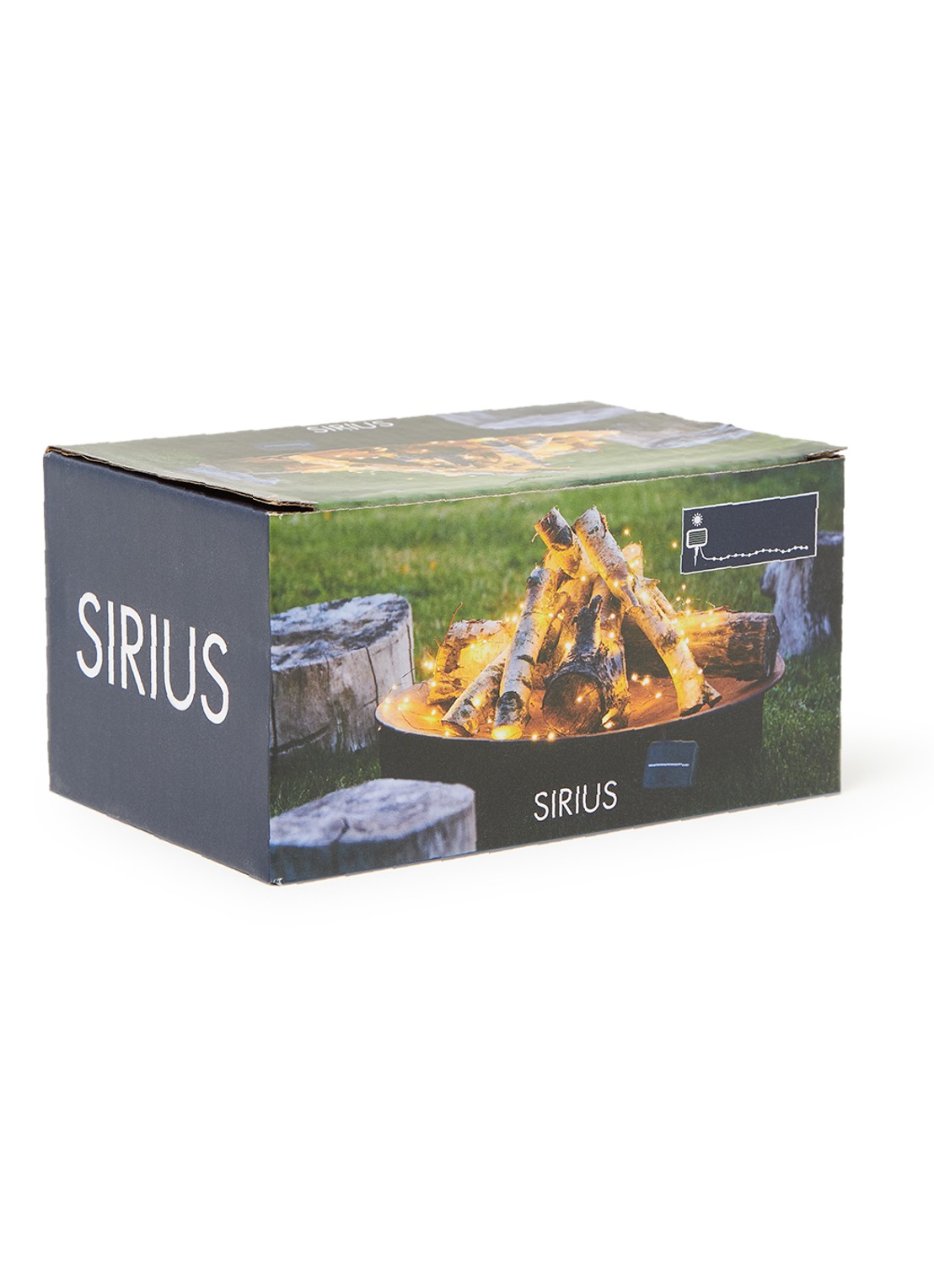 Sirius Sirius Knirke Fairylight outdoor solar 120 lichtsnoer 11,9 meter - voorkant groen