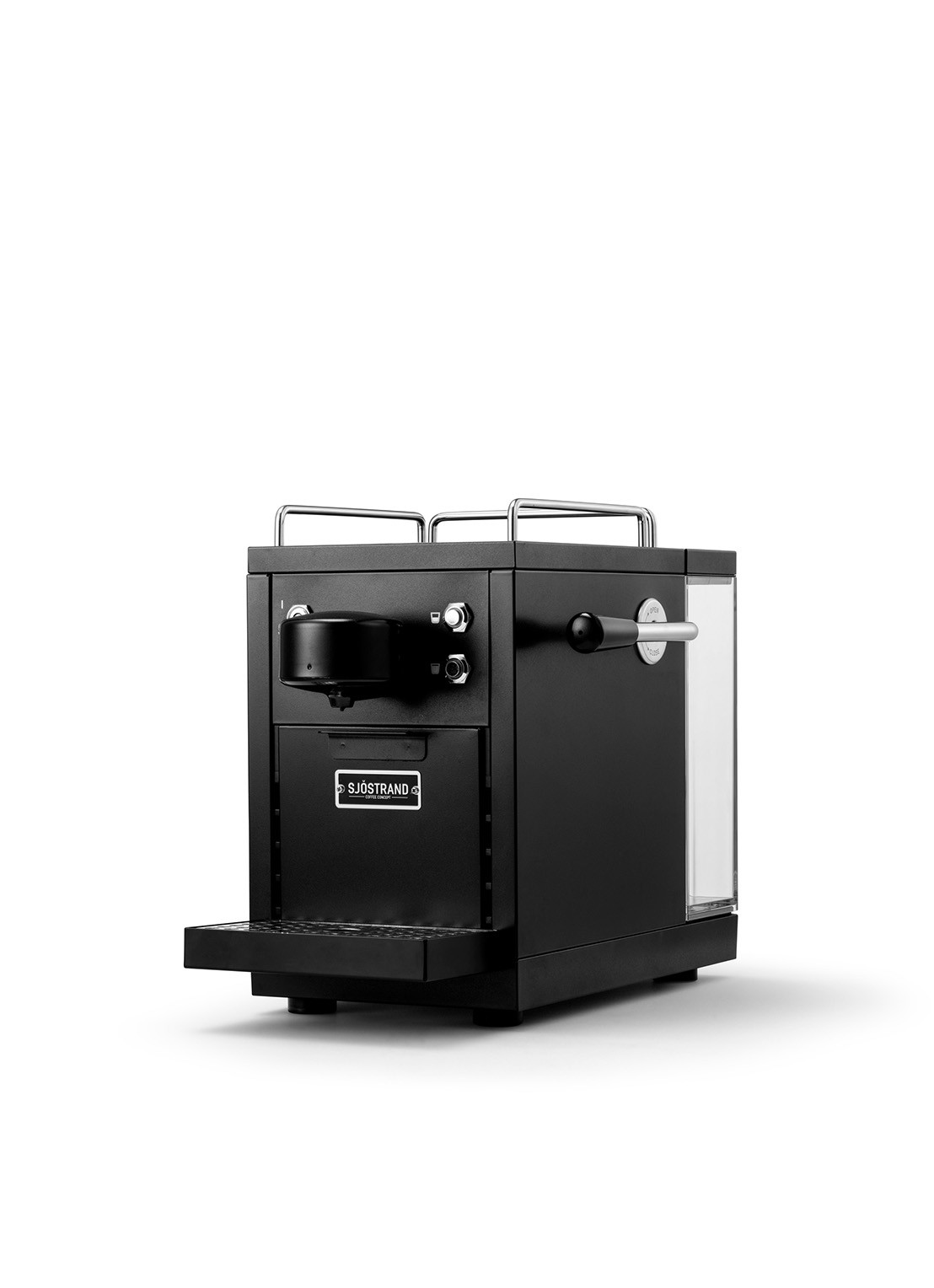 Sjöstrand The Original espressomachine M1-BL-EU-A - voorkant 2 zwart