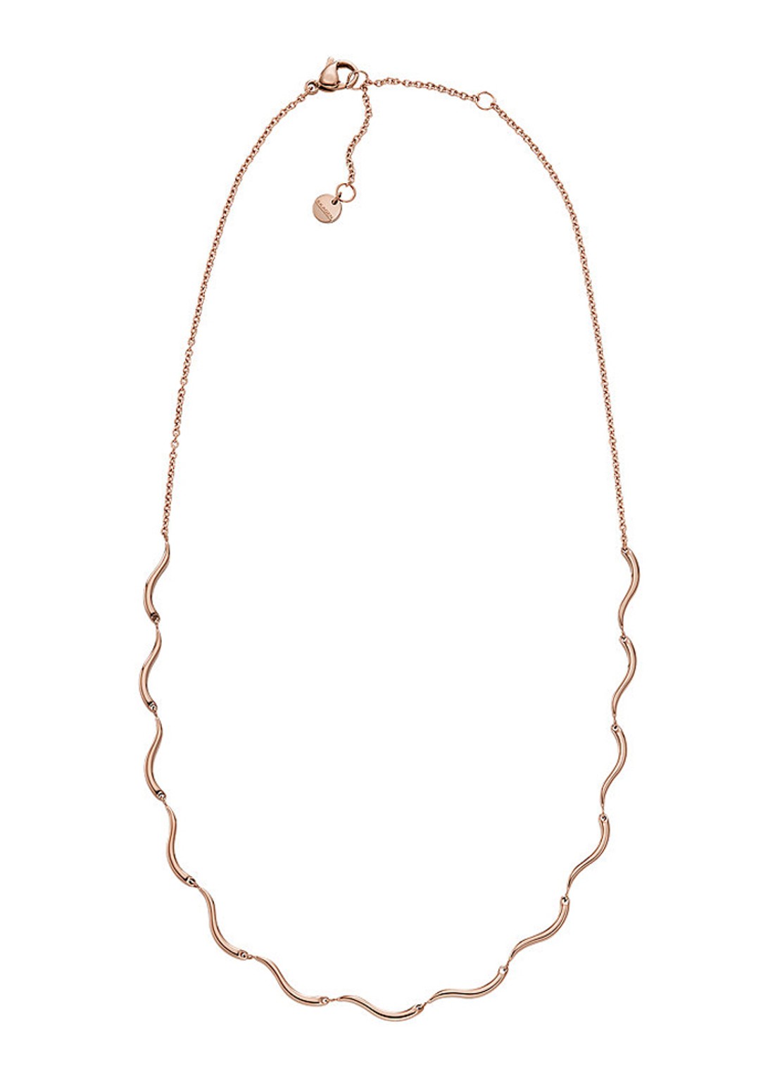 Skagen Agnethe ketting SKJ1745791 - detail 3 roségoud