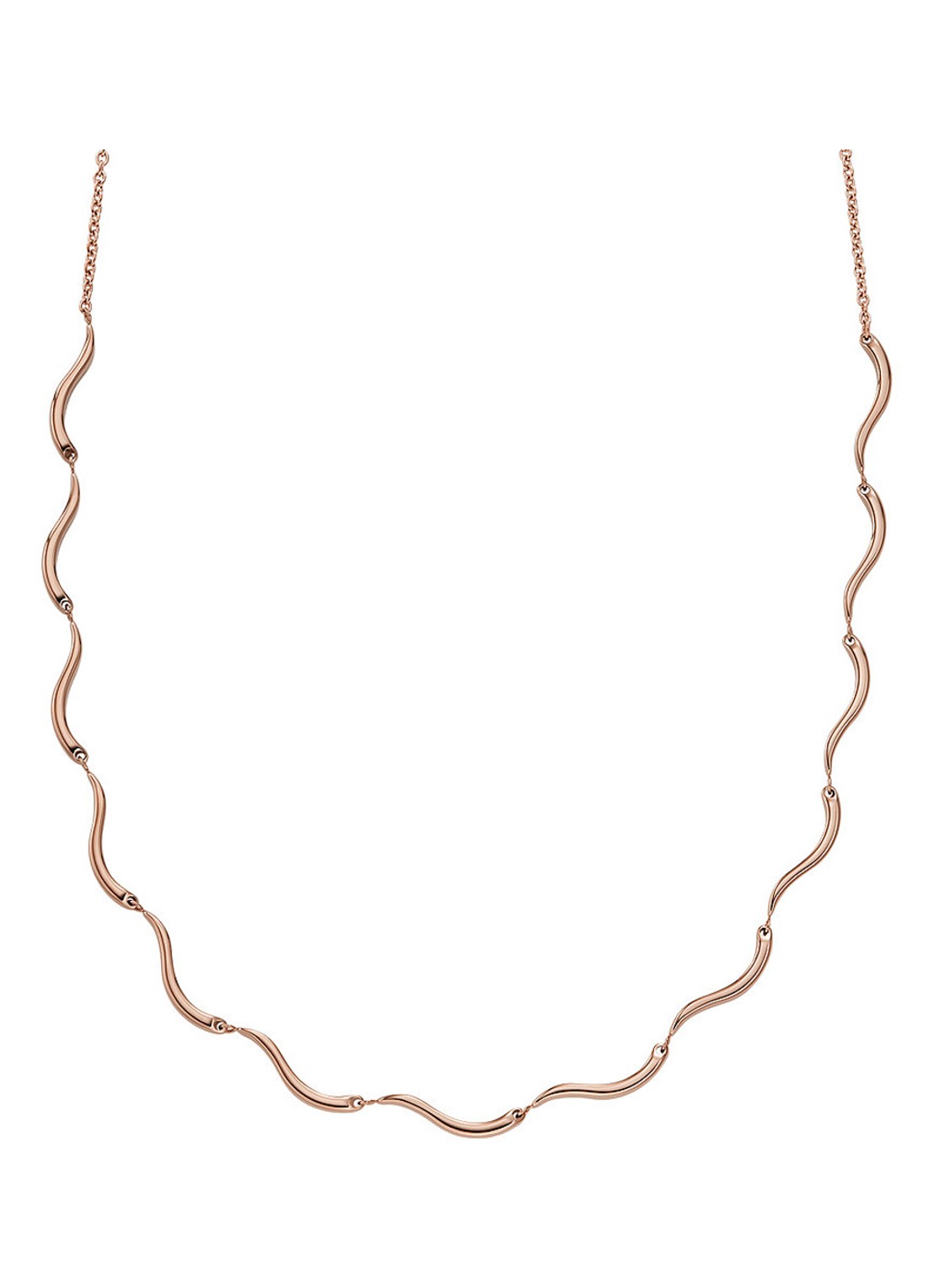Skagen Agnethe ketting SKJ1745791 - voorkant roségoud