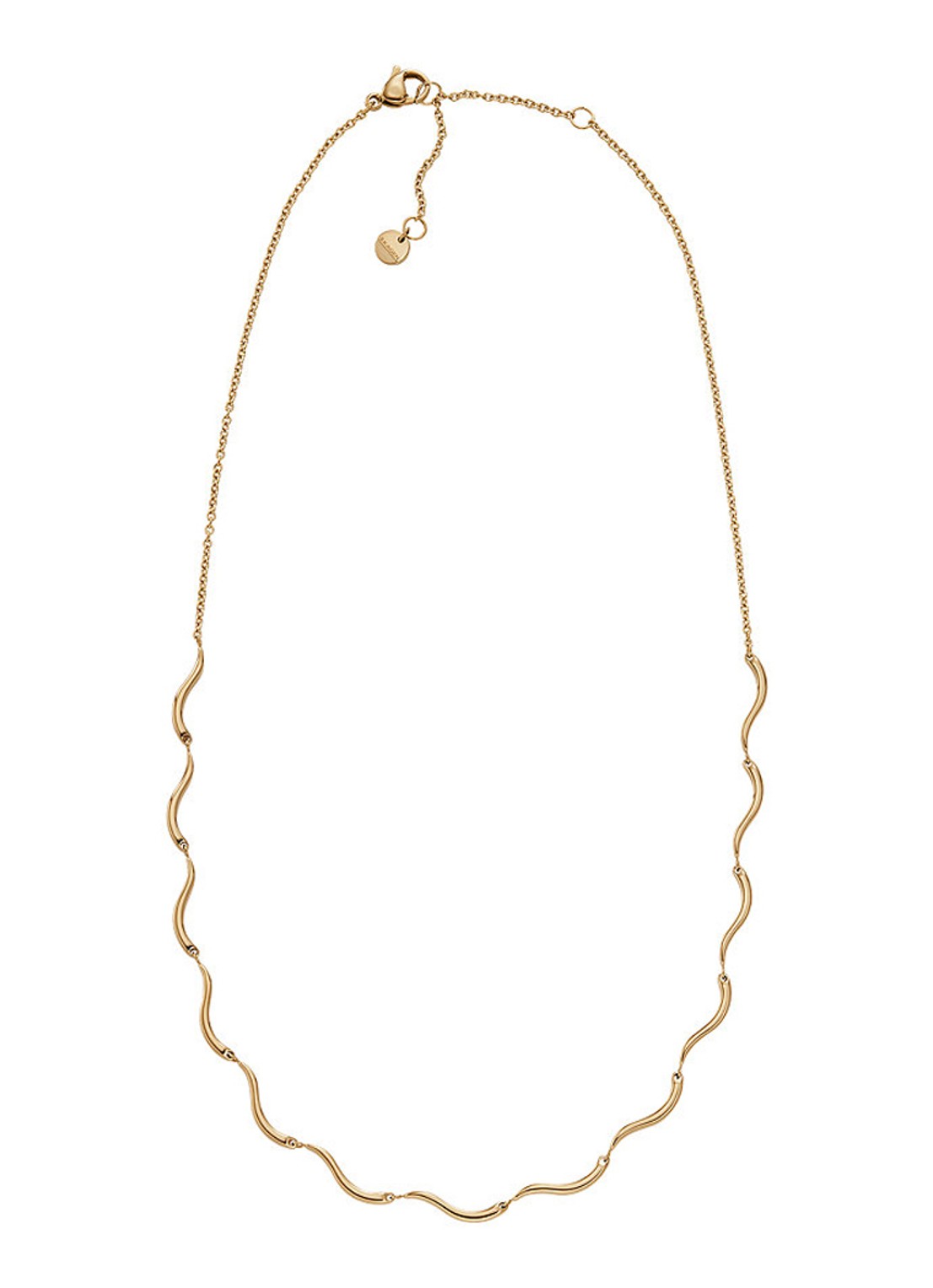 Skagen Agnethe ketting SKJ1746710 - detail 3 goud