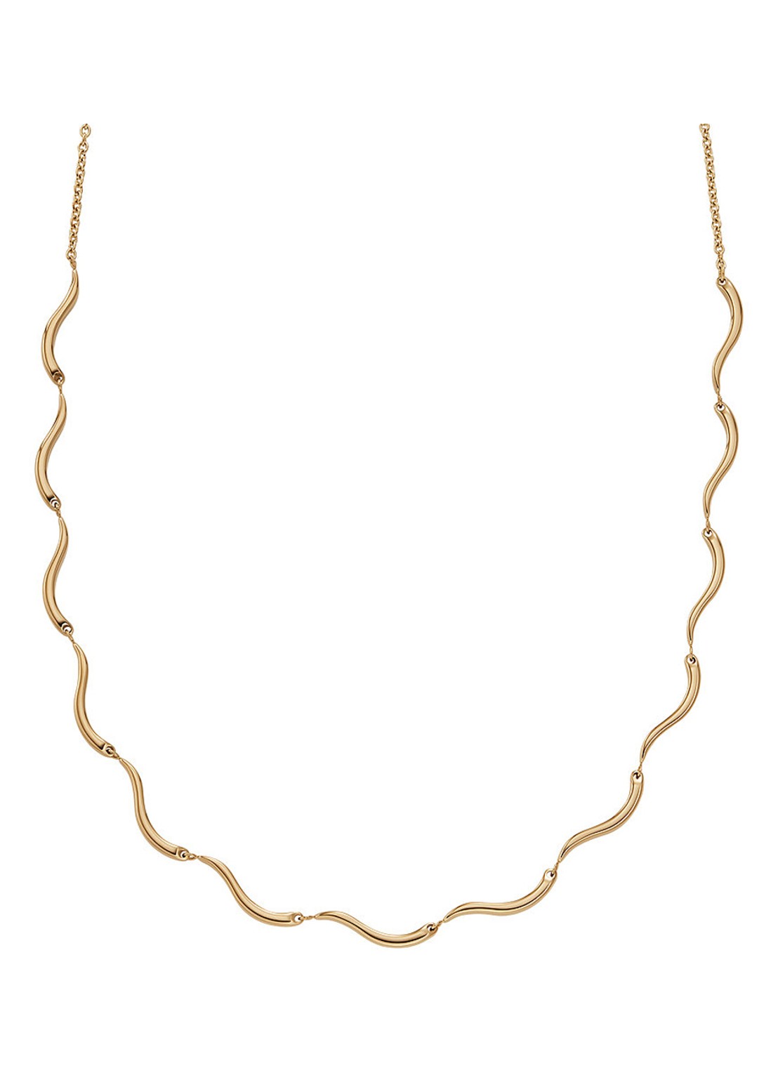 Skagen Agnethe ketting SKJ1746710 - voorkant goud