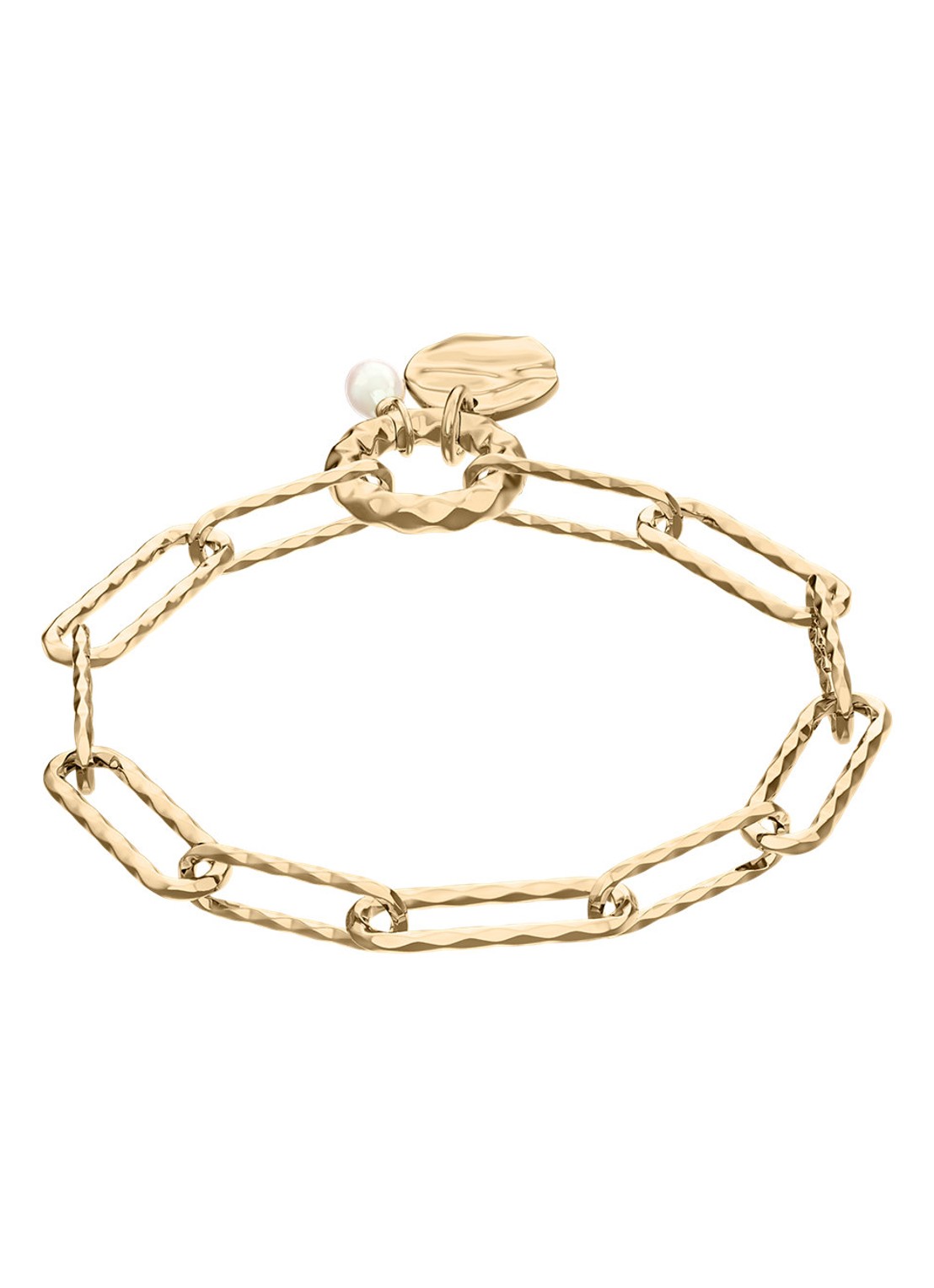 Skagen Agnethe Pearl armband SKJ5027710 - detail 2 goud