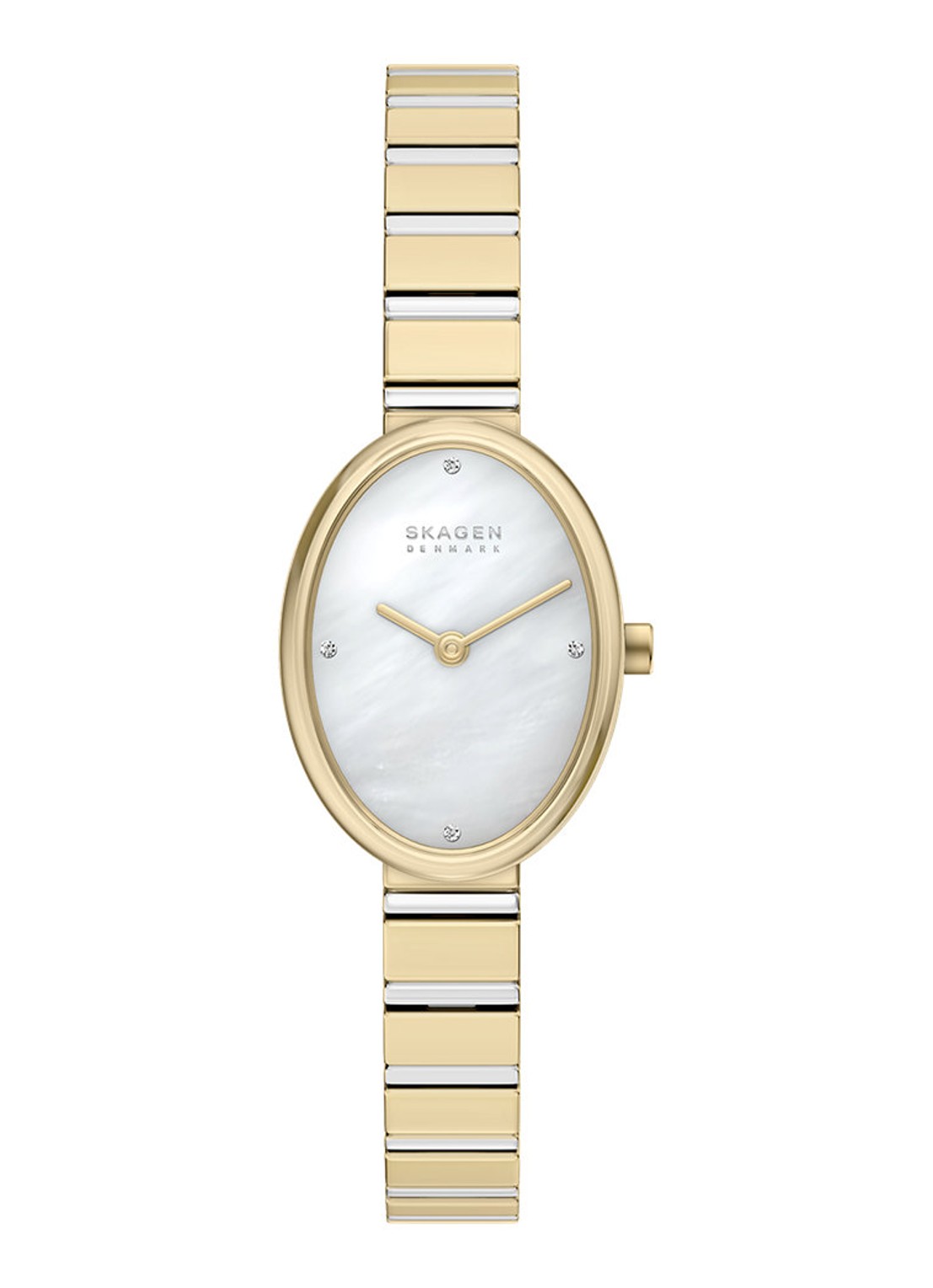 Skagen Anita Oval horloge SKW3183 - voorkant goud