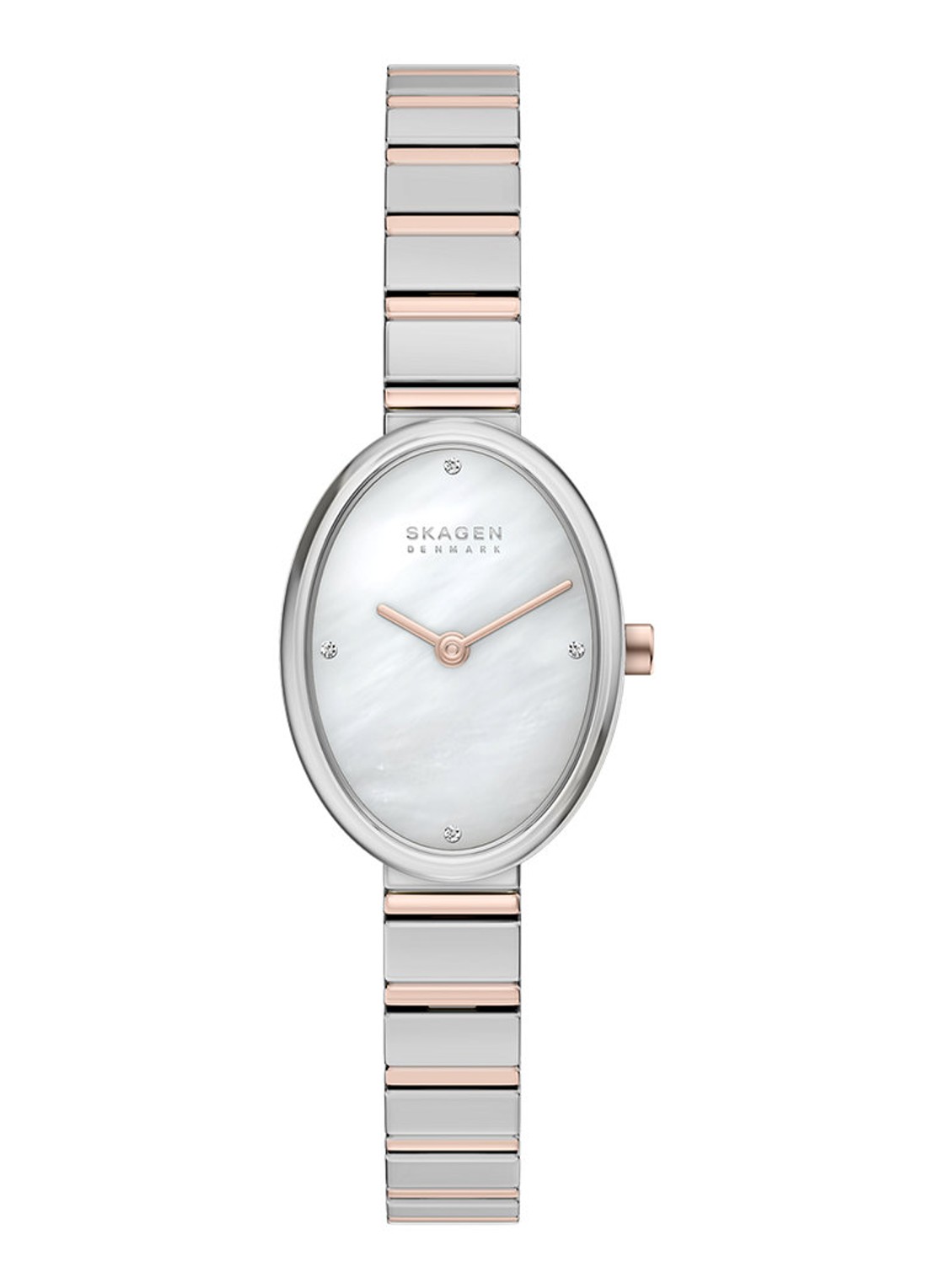 Skagen Anita Oval horloge SKW3184 - voorkant zilver
