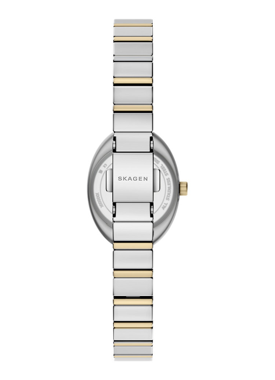 Skagen Anita Oval horloge SKW3198 - detail zilver