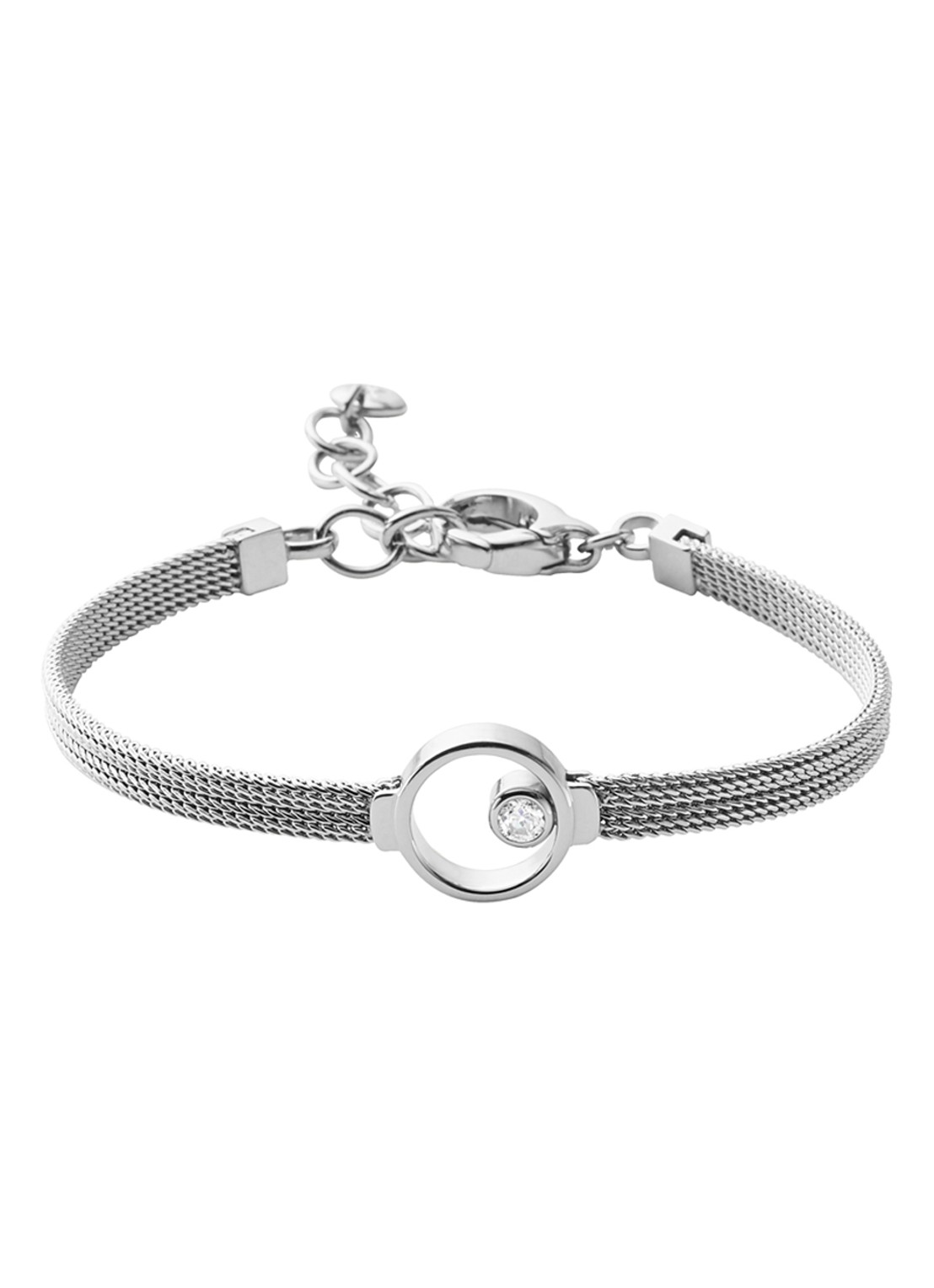 Skagen Elin armband met zirkonia SKJ0834040 - voorkant zilver
