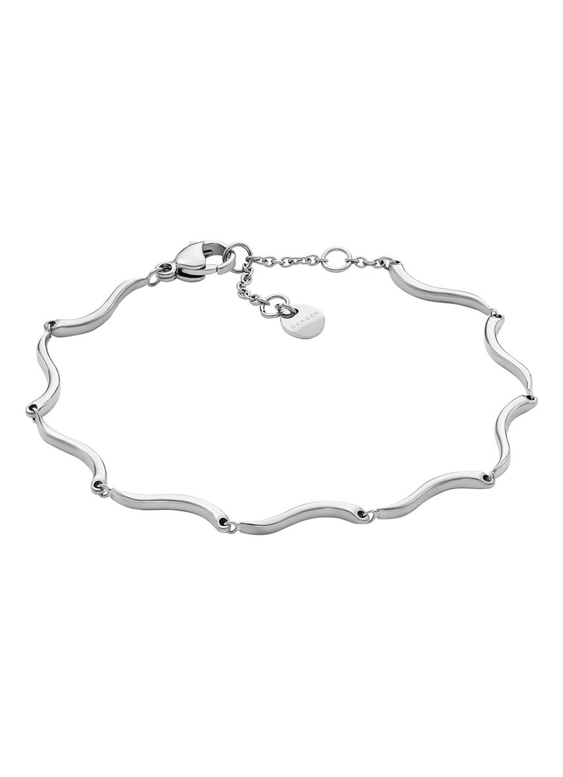 Skagen Essential Waves armband SKJ1793040 - voorkant zilver
