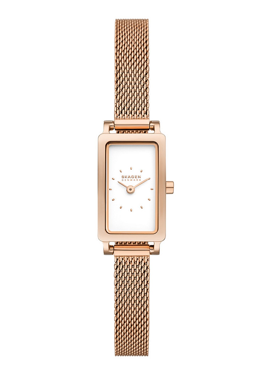Skagen Hagen Micro horloge SKW3148 - voorkant roségoud