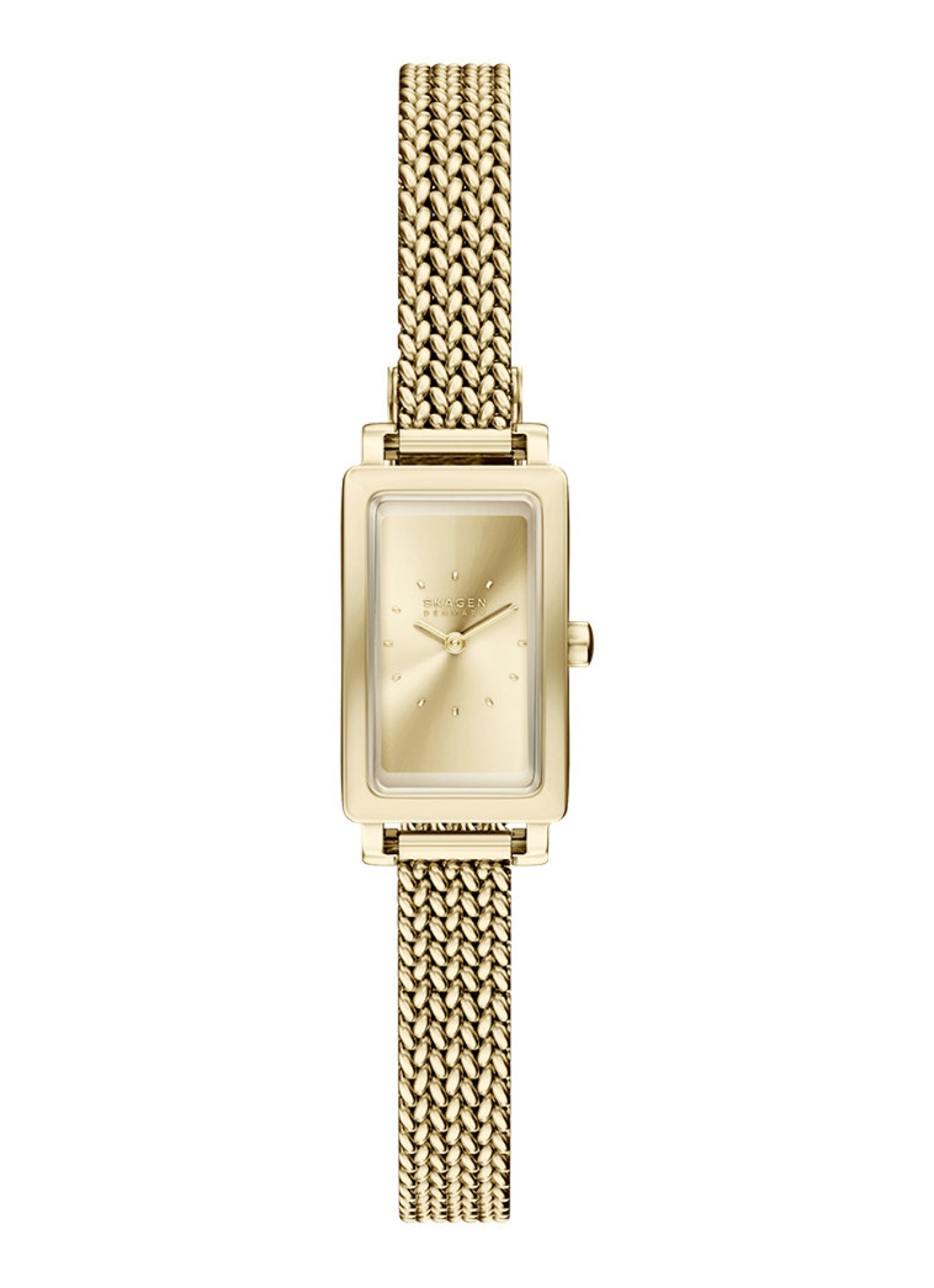 Skagen Hagen Micro horloge SKW3178 - voorkant 6 goud