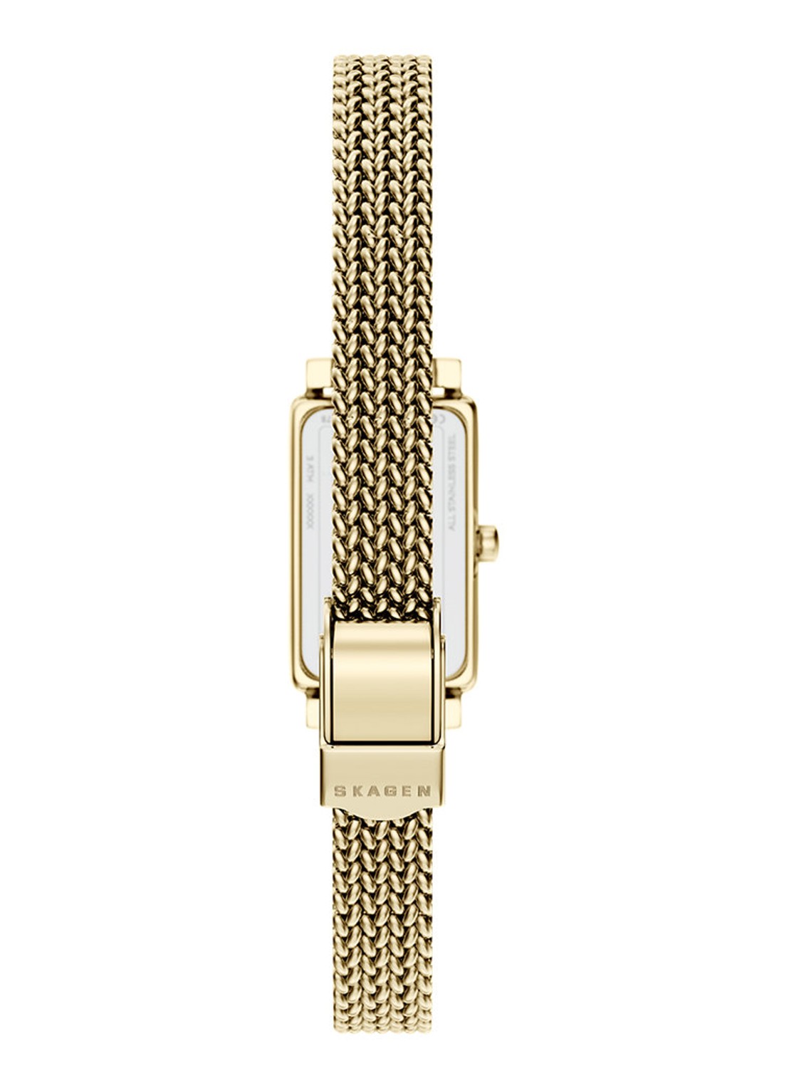 Skagen Hagen Micro horloge SKW3186 - detail 2 goud