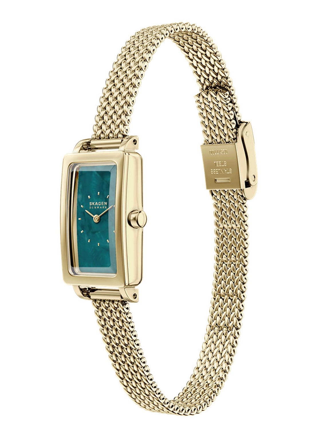 Skagen Hagen Micro horloge SKW3186 - detail 5 goud