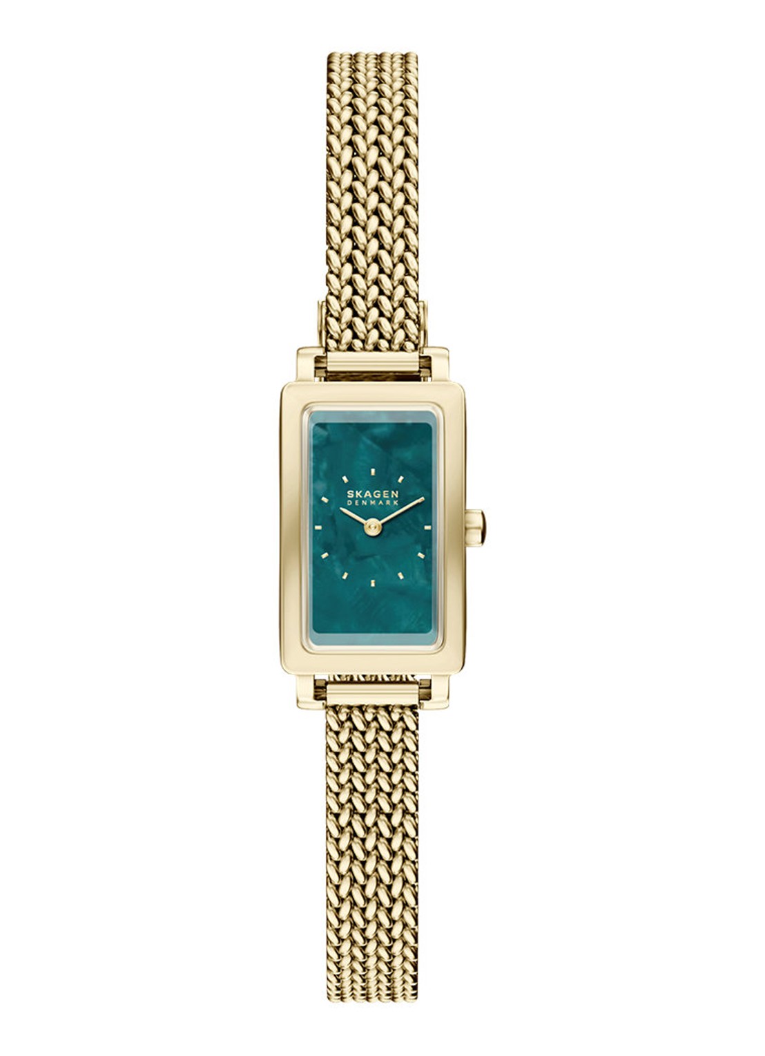 Skagen Hagen Micro horloge SKW3186 - voorkant goud