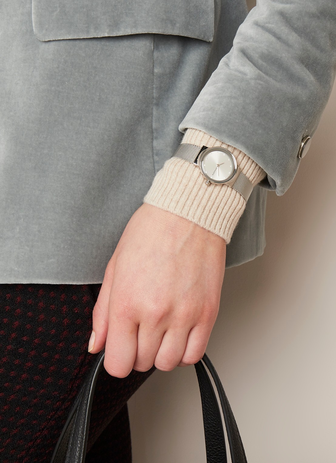 Skagen Horloge SKW2715 - voorkant 2 zilver