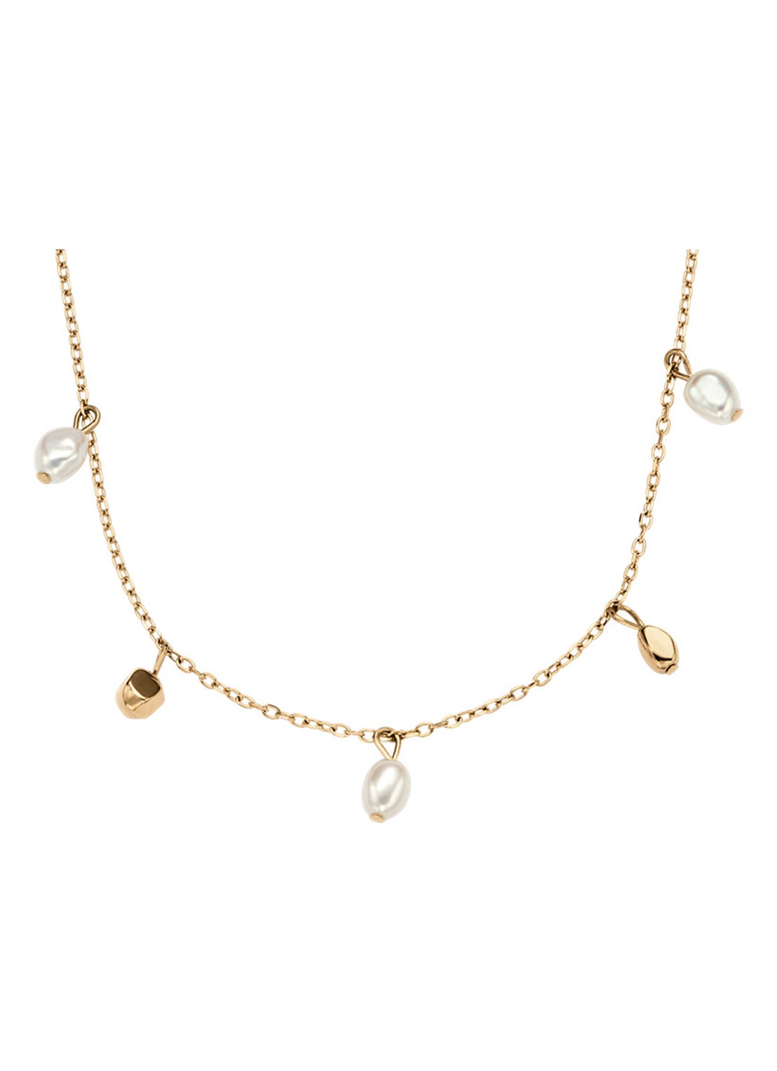 Skagen Ketting SKJ1879710 - voorkant 3 goud