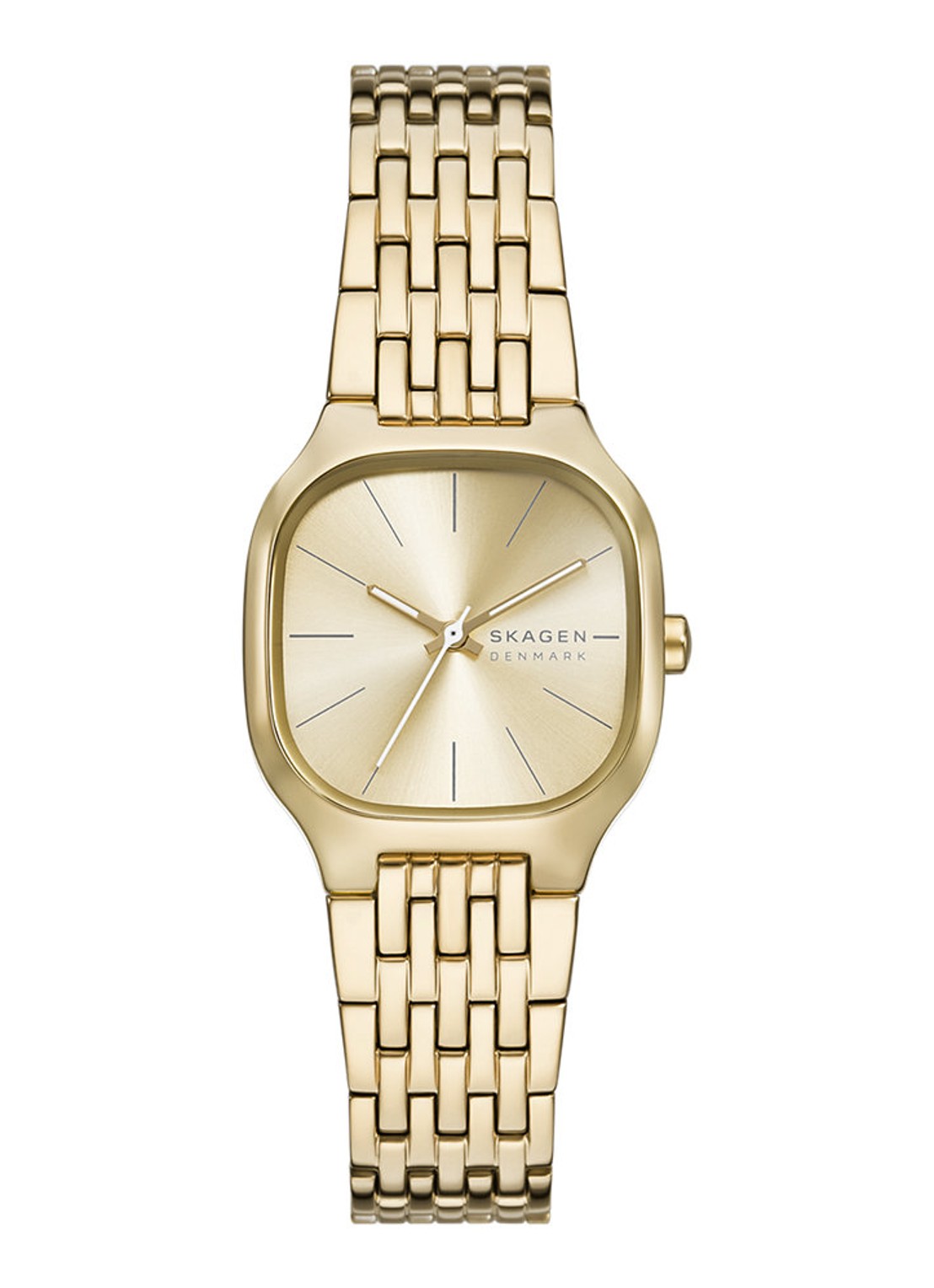Skagen Mellem Lille horloge SKW3162 - voorkant goud