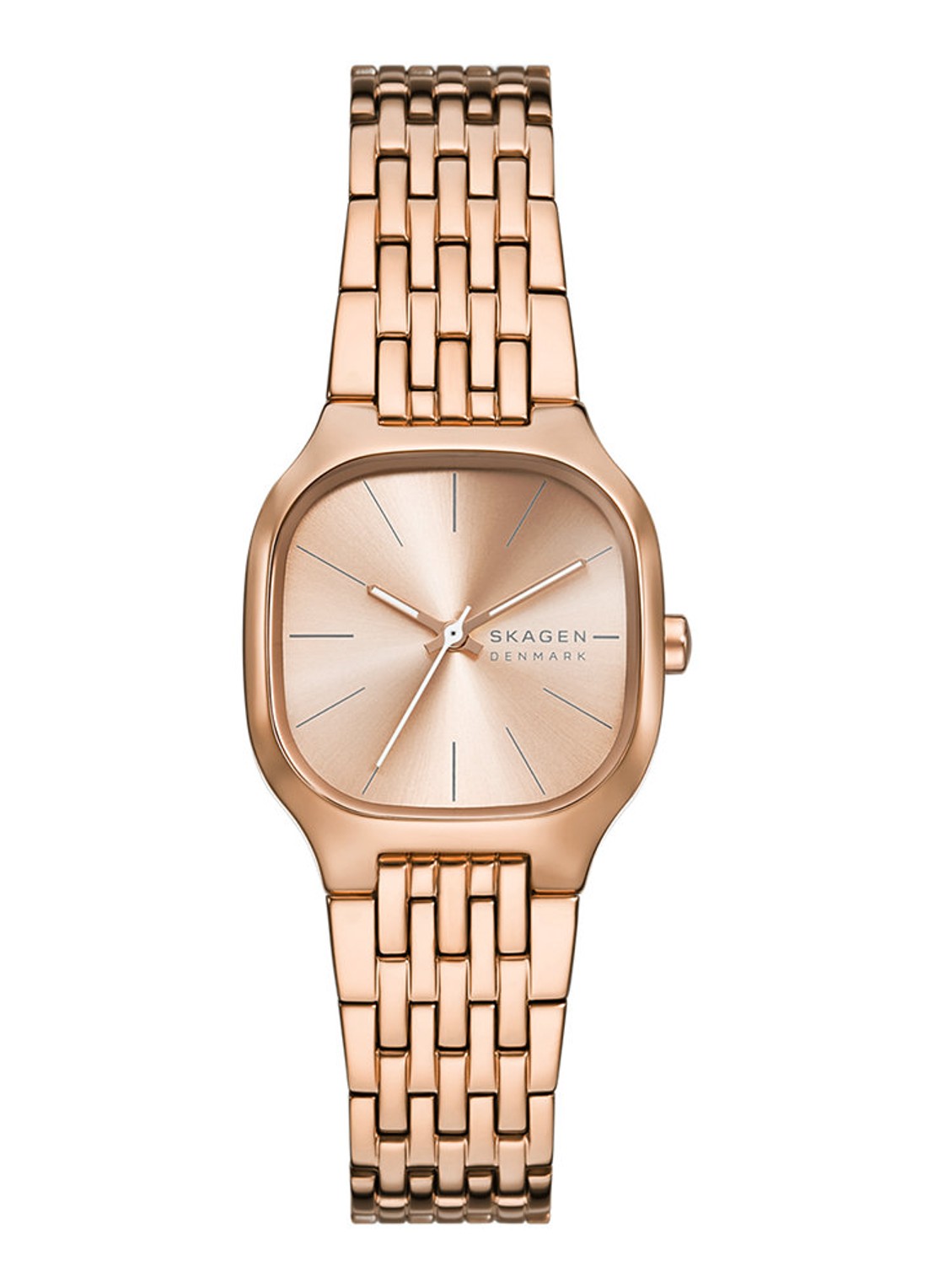Skagen Mellem Lille horloge SKW3166 - voorkant 5 roségoud