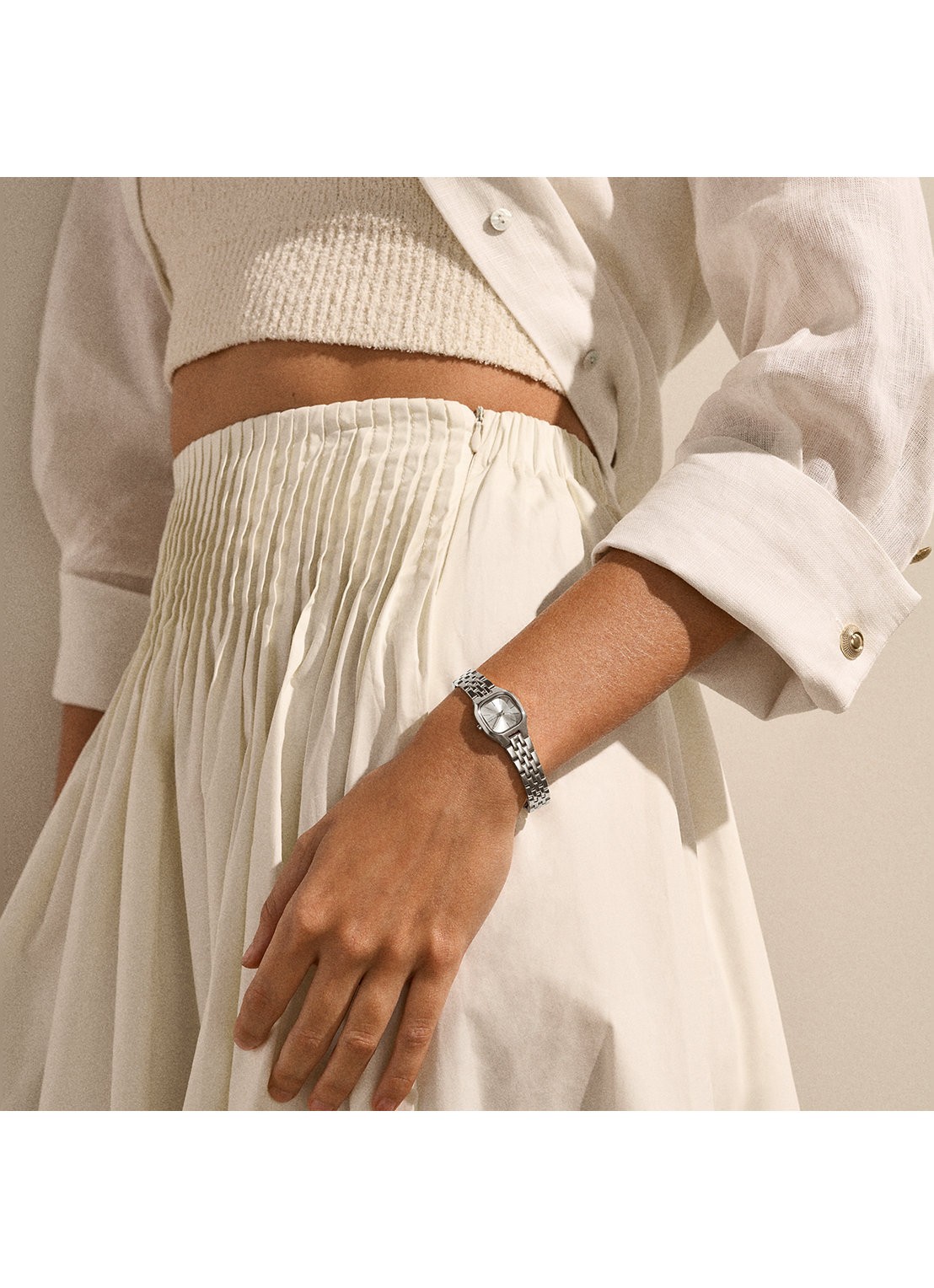 Skagen Mellem Micro horloge SKW3175 - detail 5 zilver