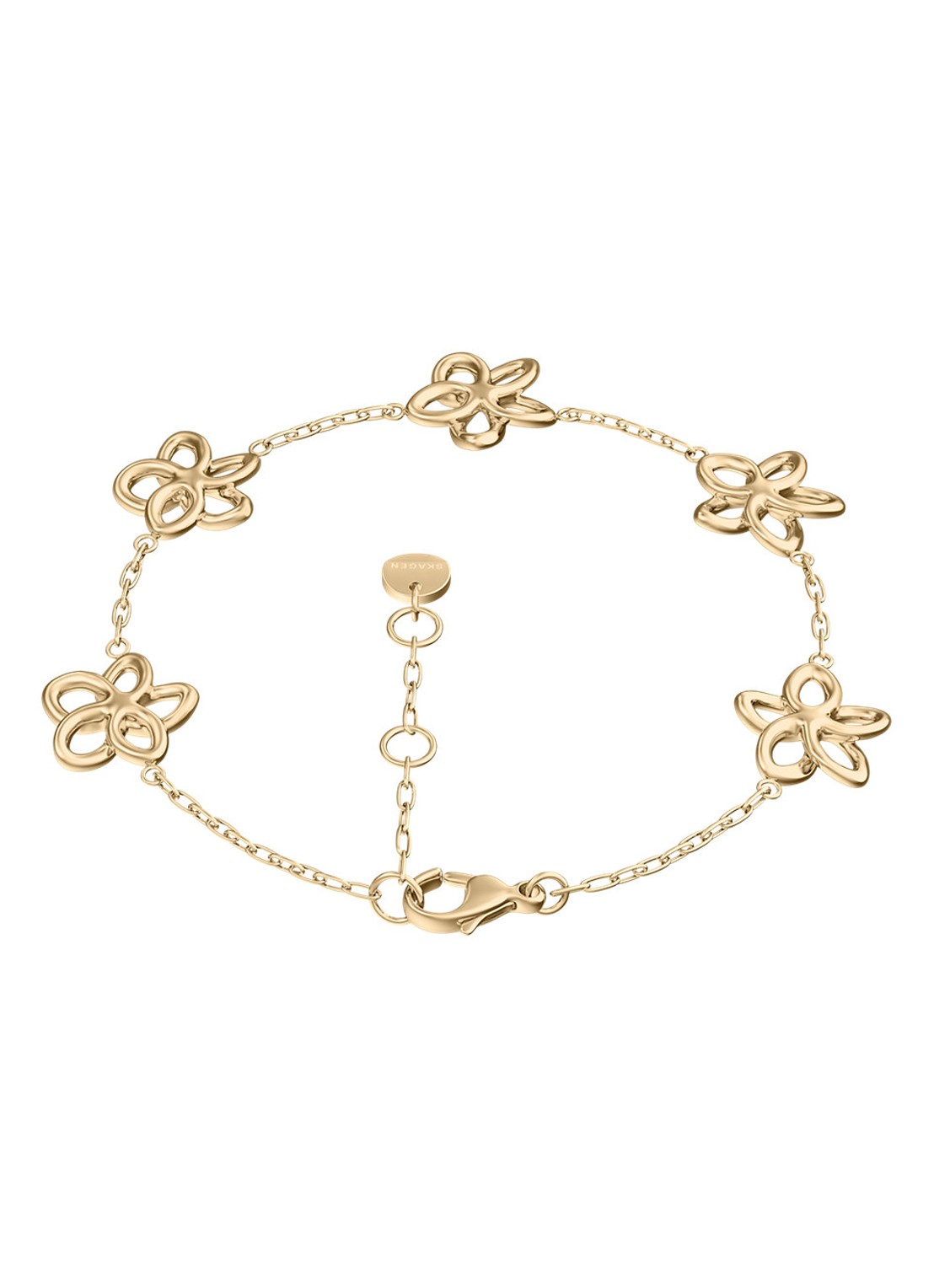 Skagen Moderne Ikon armband SKJ1912710 - detail goud