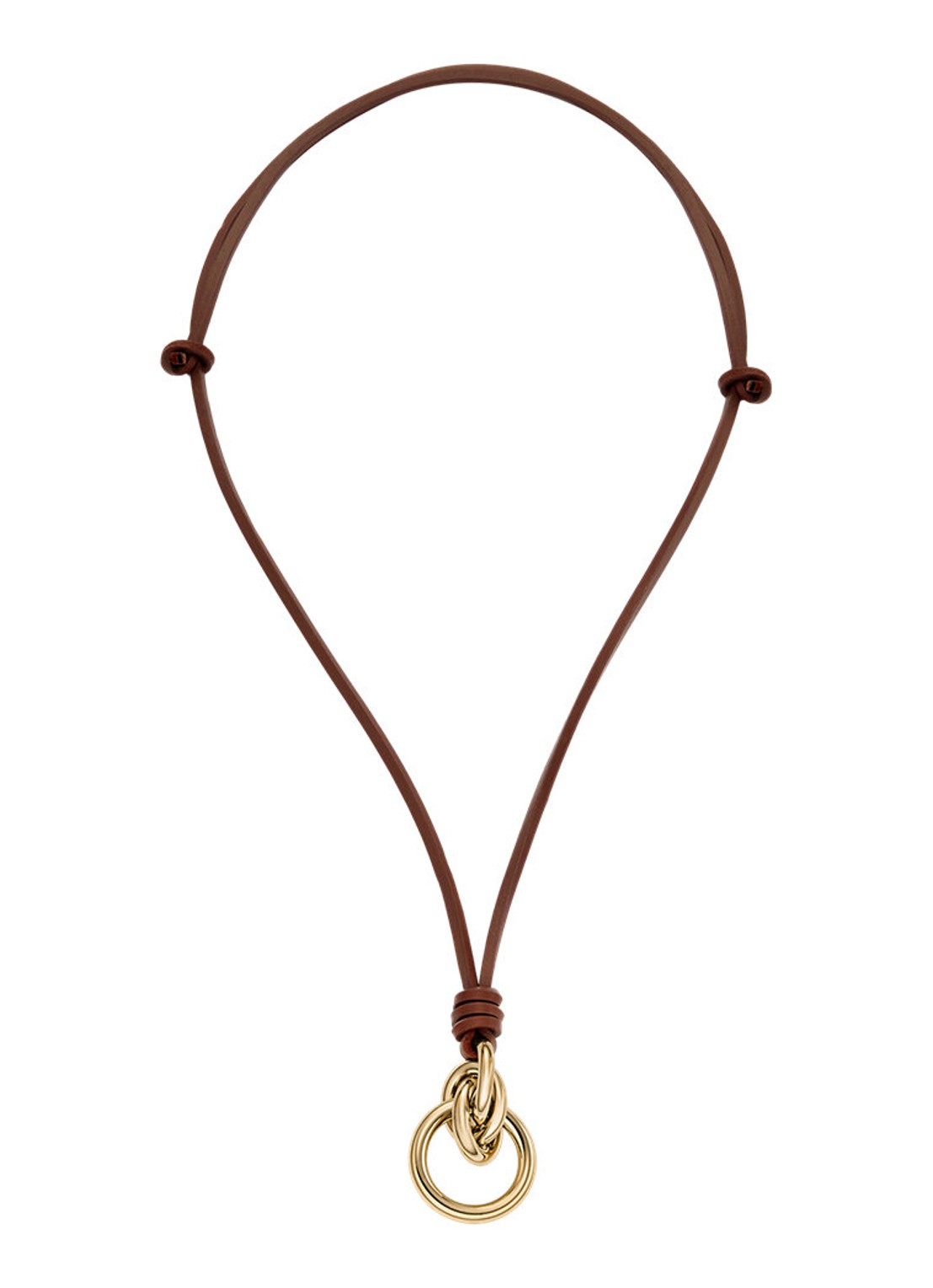 Skagen Moderne Stak ketting SKJ1897710 - detail goud
