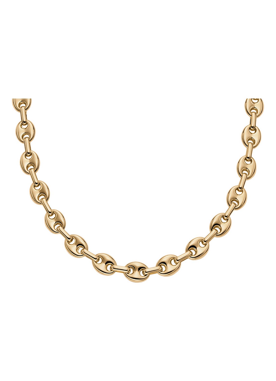 Skagen Moderne Stak ketting SKJ5017710 - voorkant goud