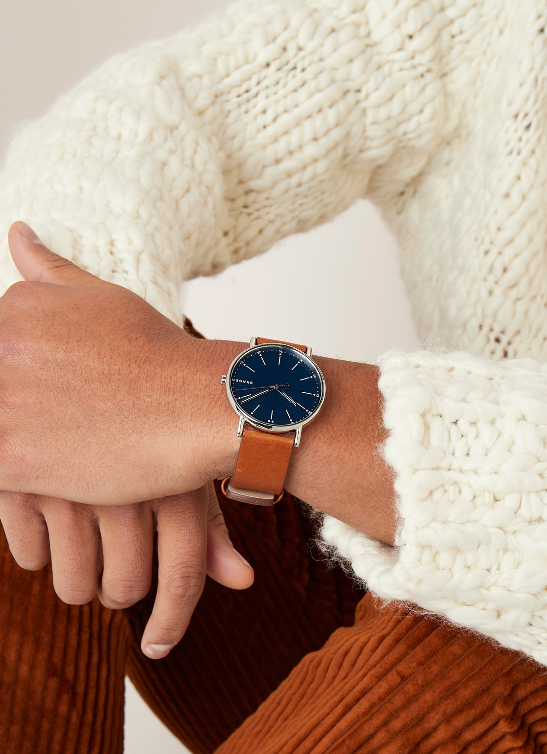 Skagen Sigantur horloge SKW6355 - voorkant 2 zilver