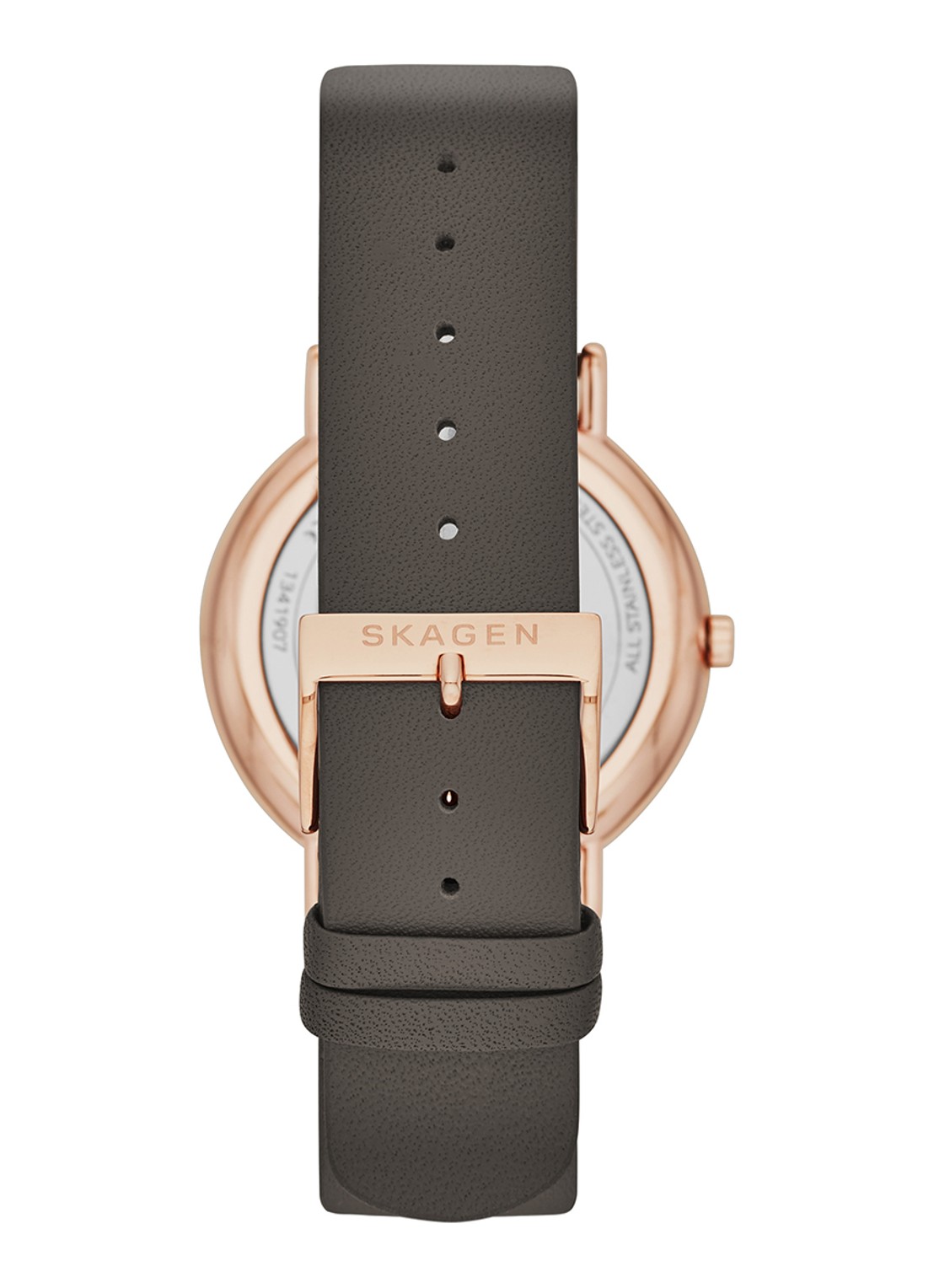 Skagen Signatur horloge SKW2794 - detail roségoud