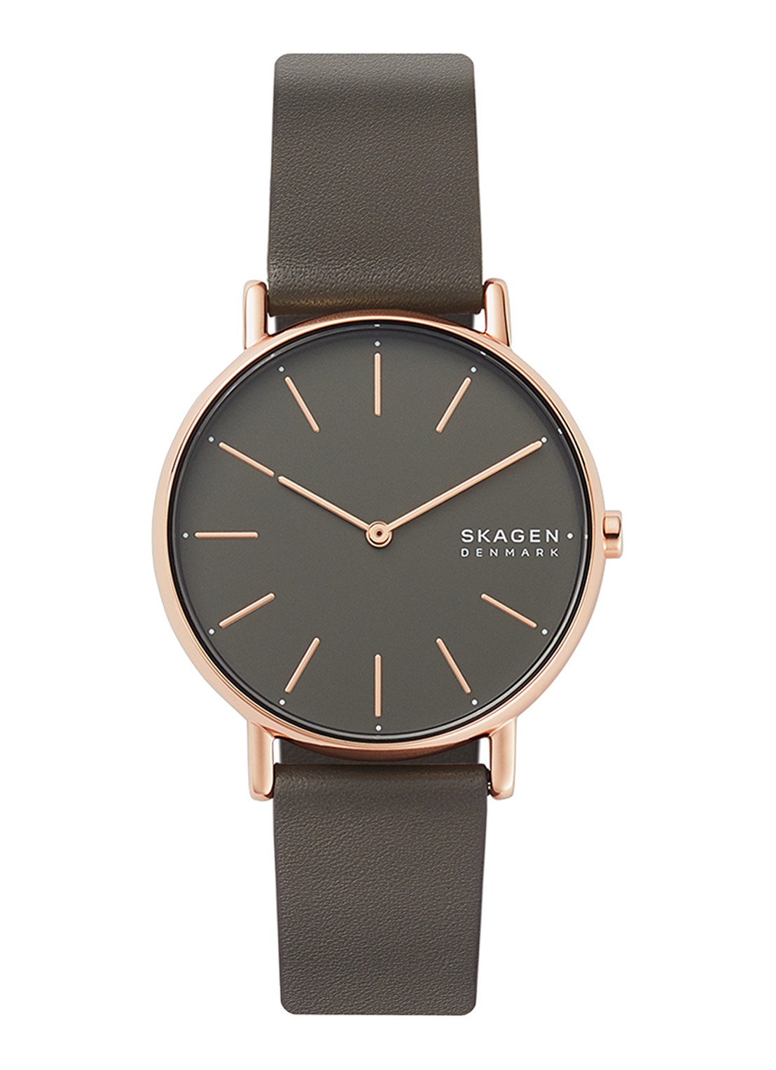 Skagen Signatur horloge SKW2794 - detail 4 roségoud